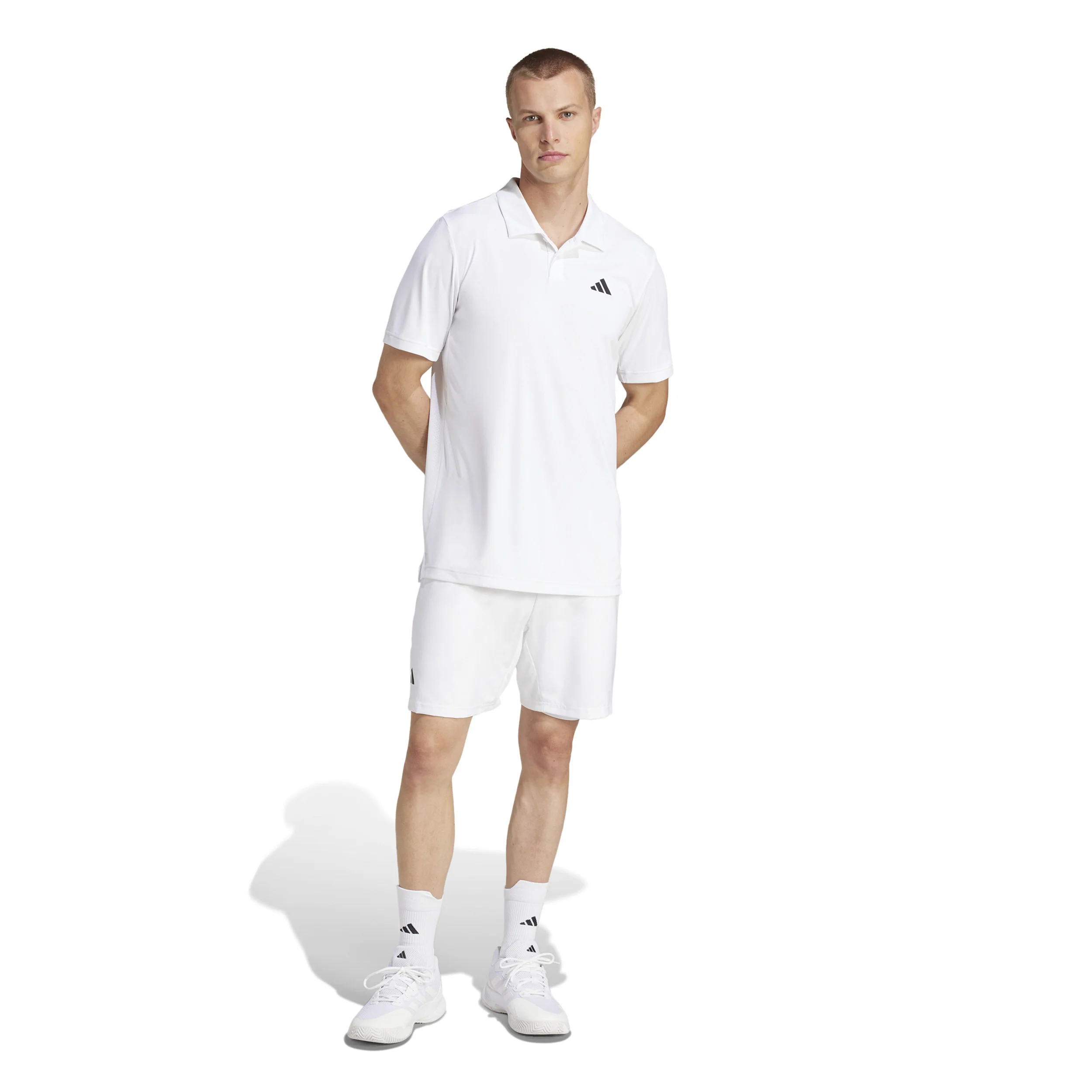 Club 2in1 Shorts Herrar-Vit - Image 7
