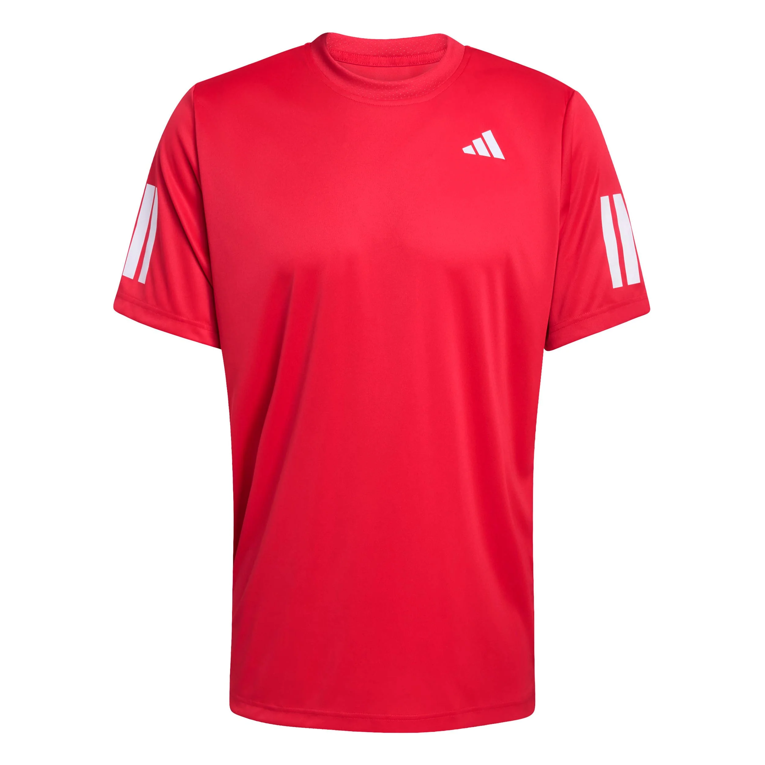 Club 3Stripes T-shirt Herrar - röd, vit