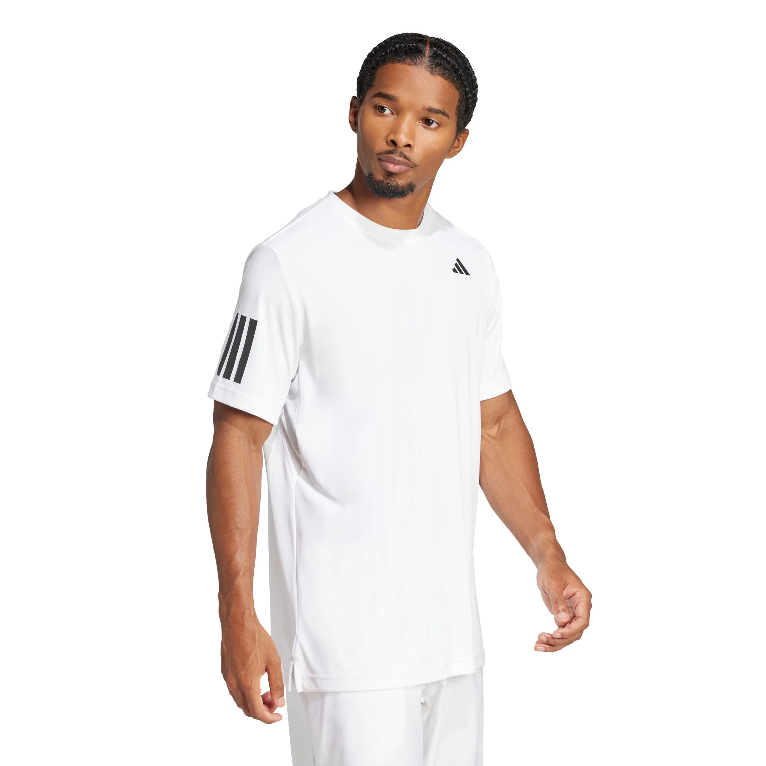 Club 3Stripes T-shirt Herrar-vit - Image 4