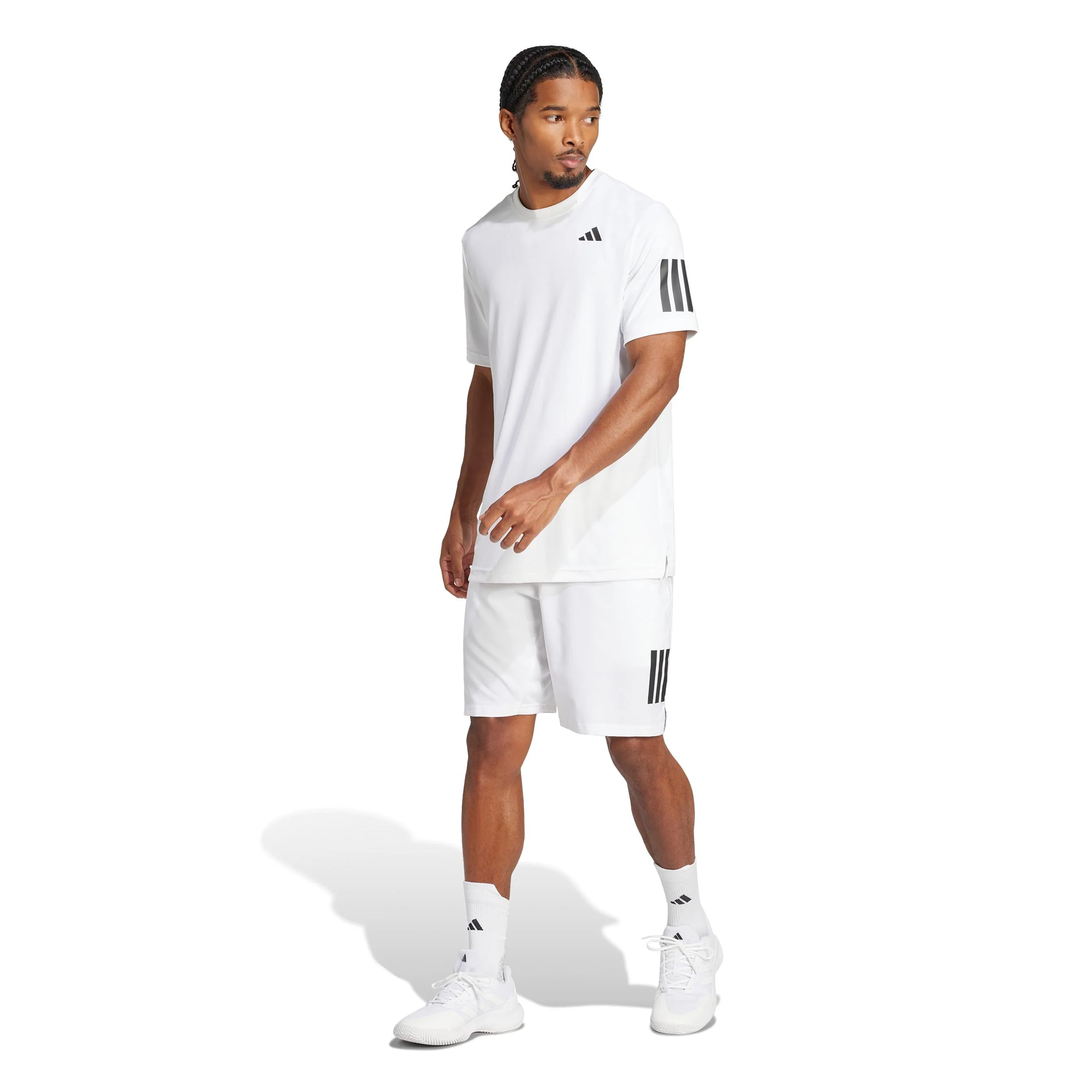 Club 3Stripes T-shirt Herrar-vit - Image 5