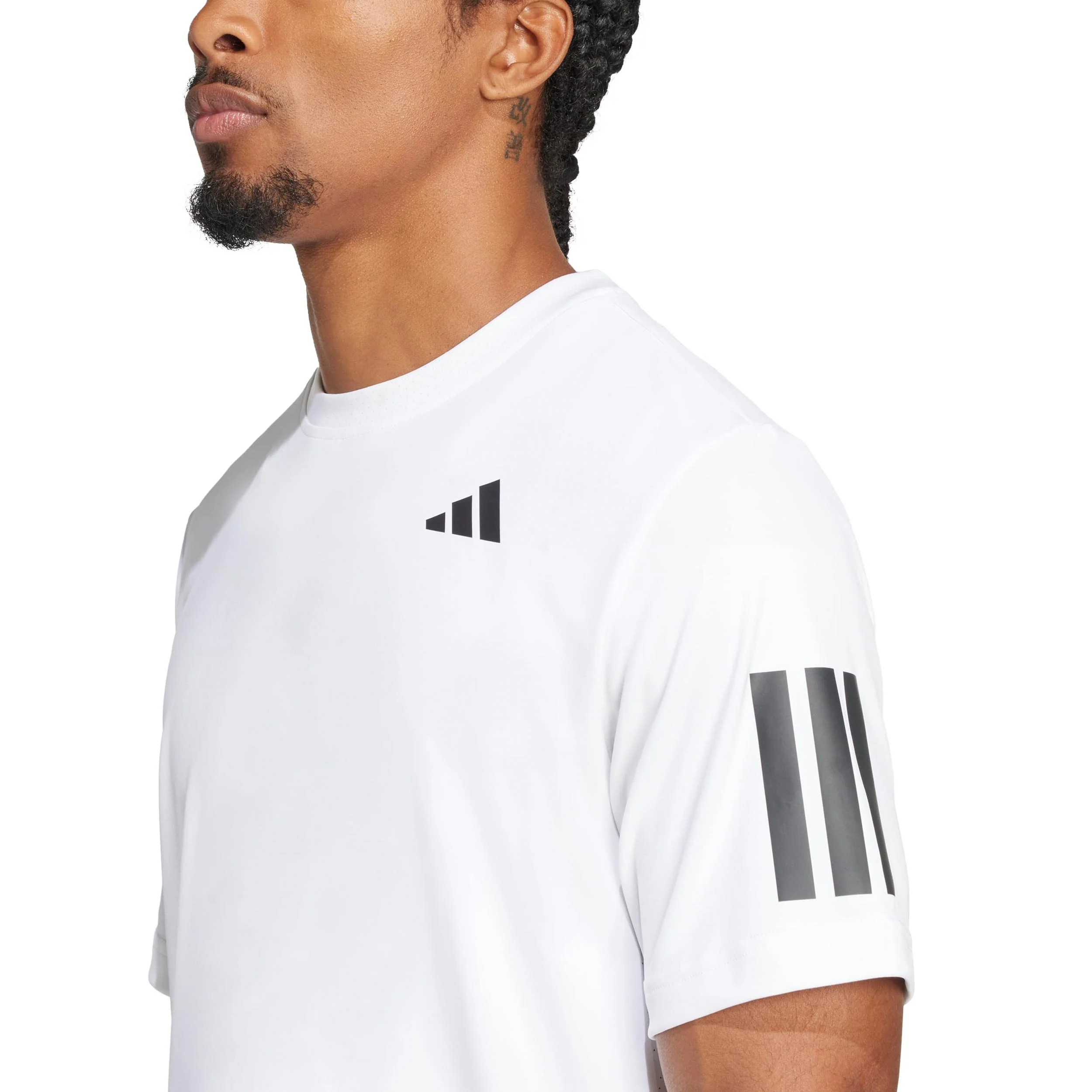 Club 3Stripes T-shirt Herrar-vit - Image 6