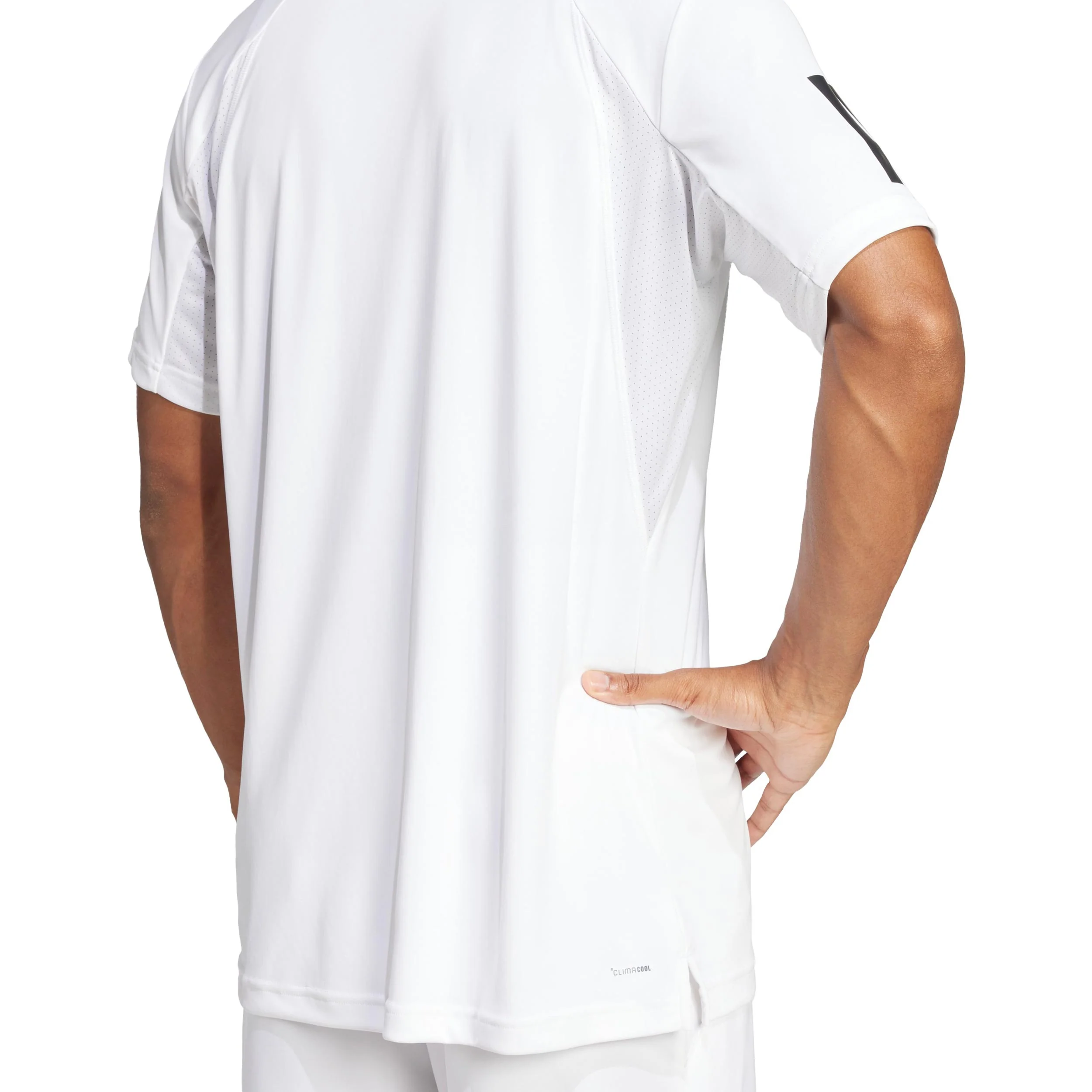 Club 3Stripes T-shirt Herrar-vit - Image 7