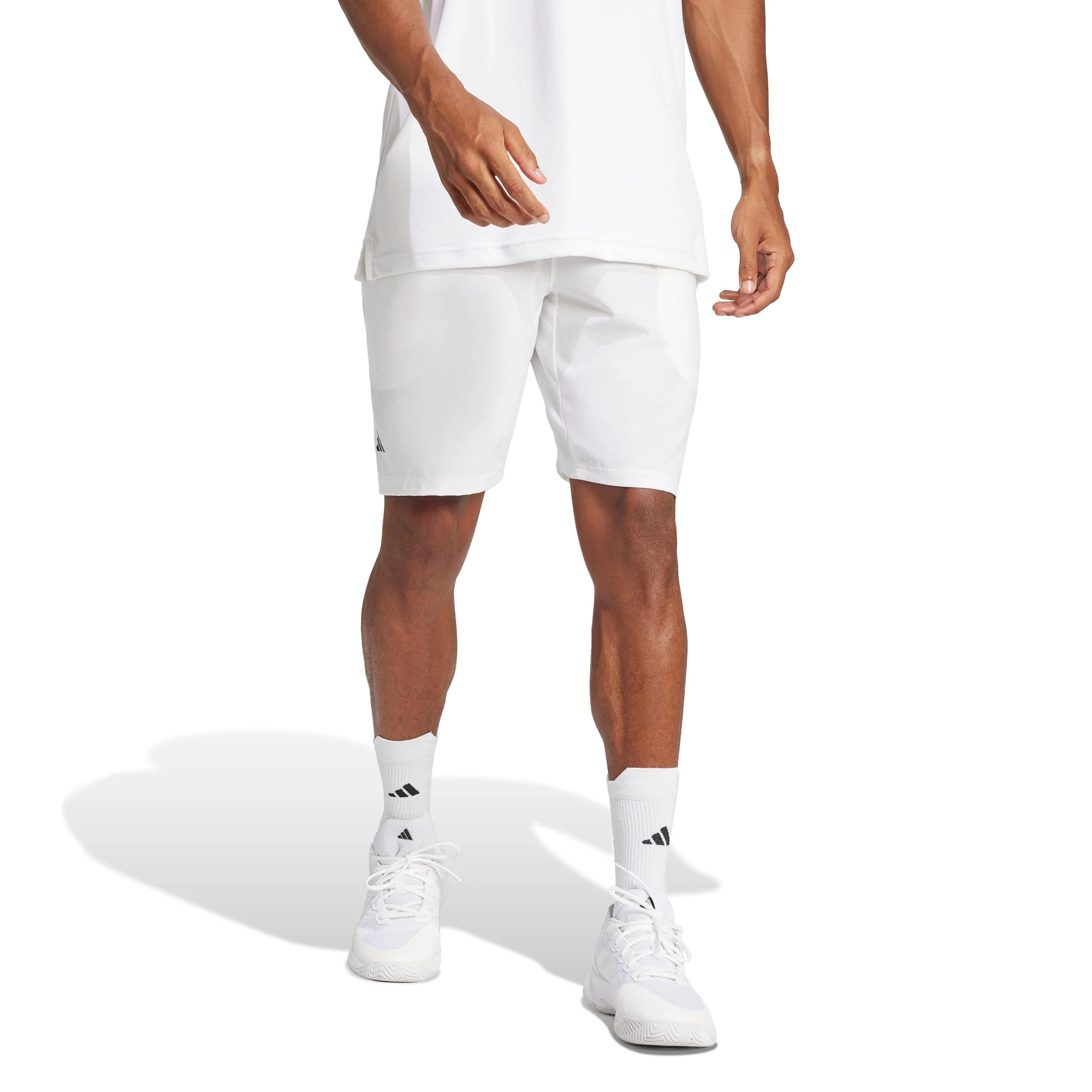 Club 7Inch Sweat Shorts Herrar-vit - Image 4