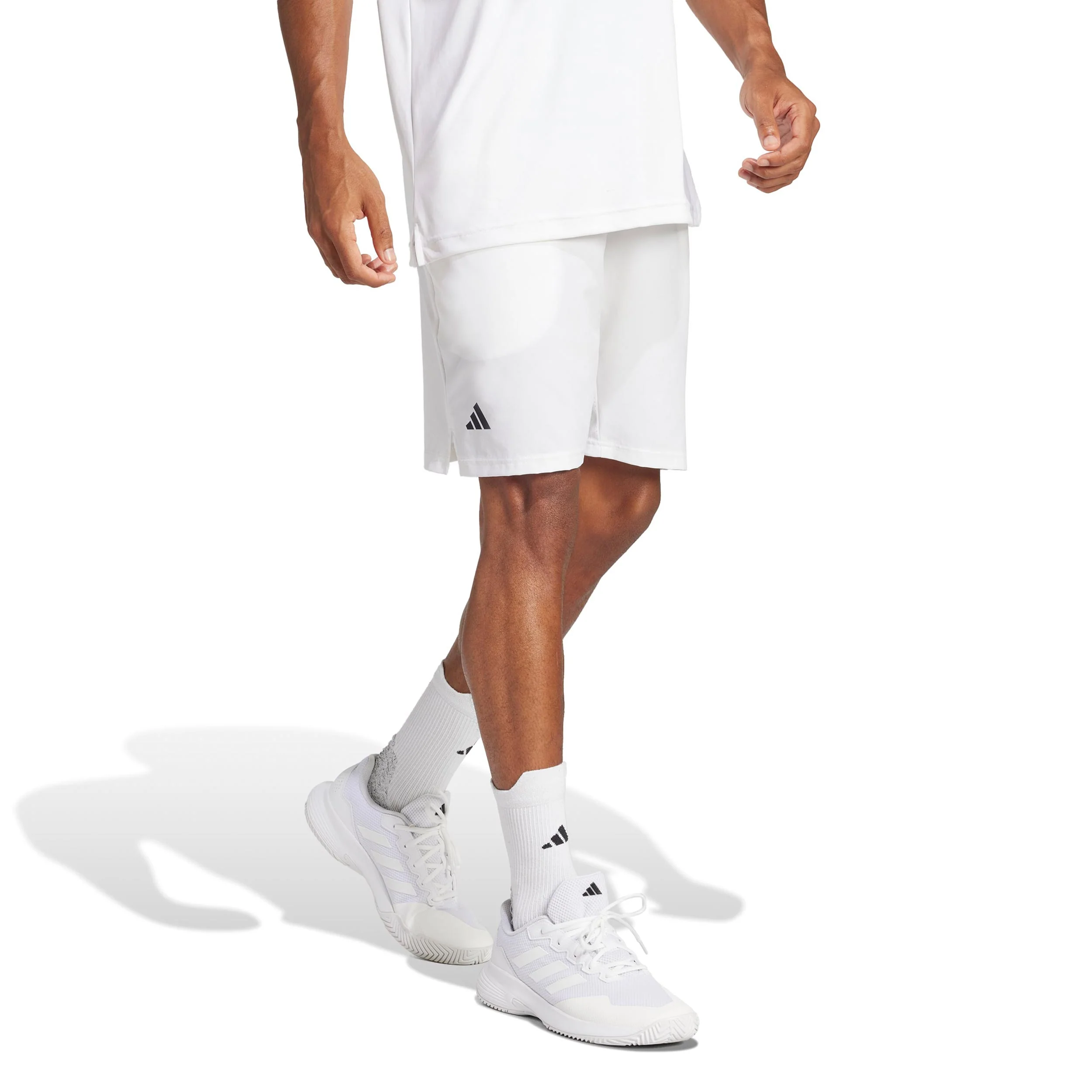 Club 9Inch Sweat Shorts Herrar-vit