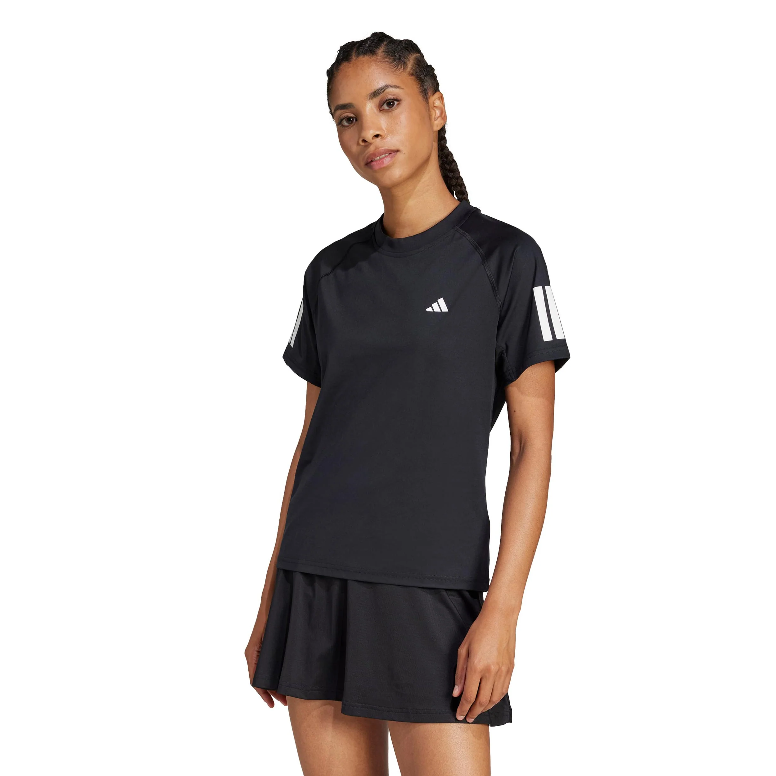 Club T-shirt Damer - svart - Image 2