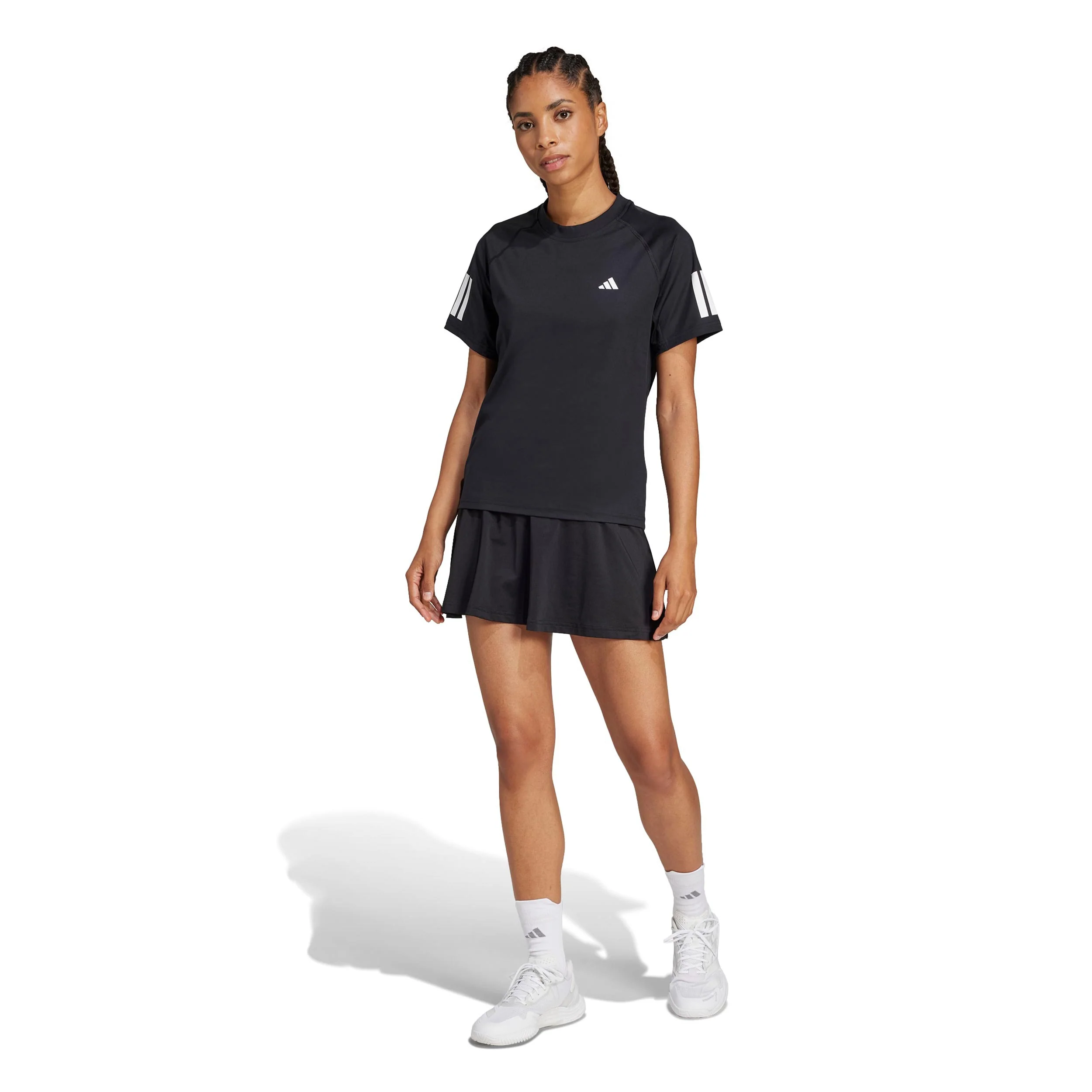 Club T-shirt Damer - svart - Image 5