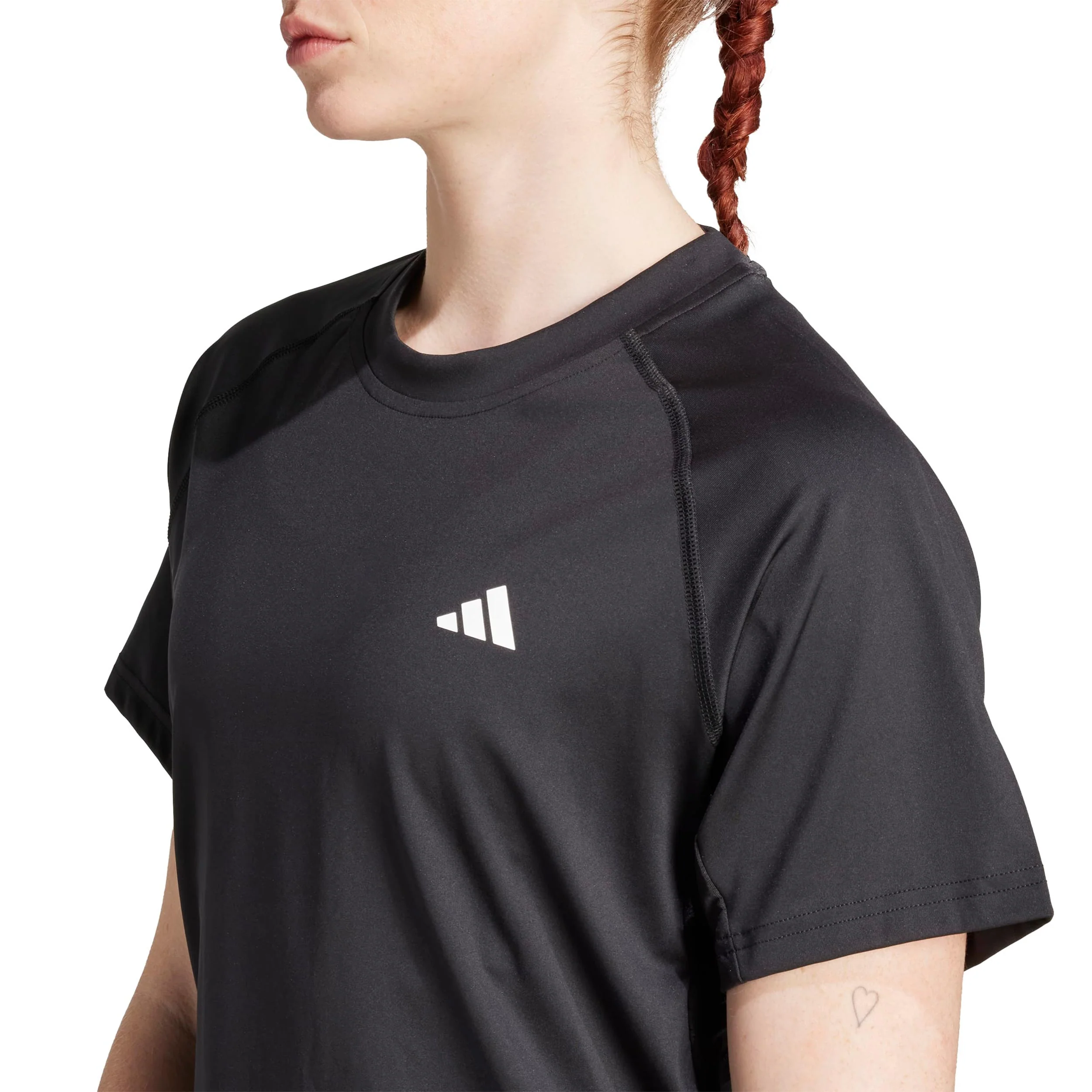 Club T-shirt Damer-svart - Image 6