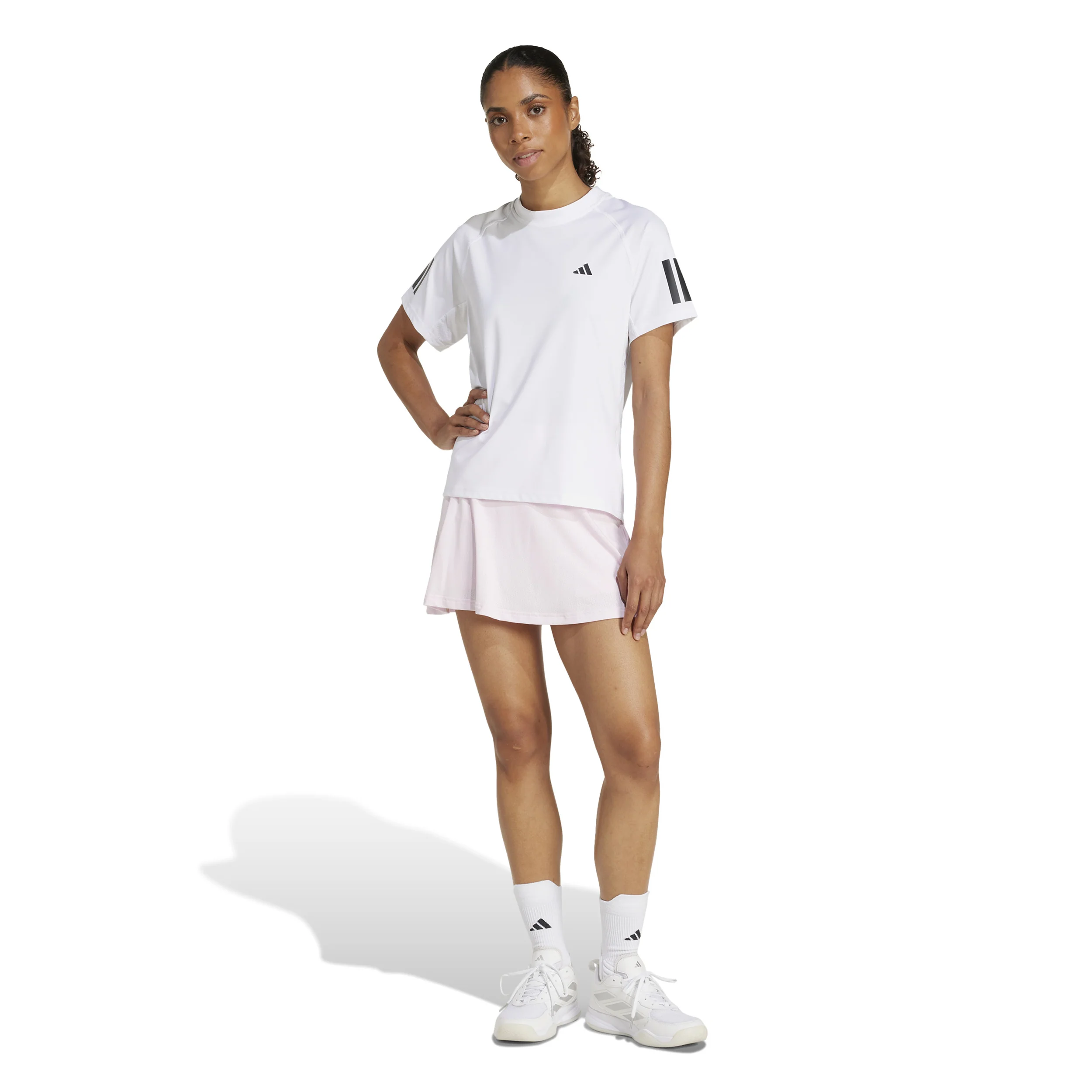 Club T-shirt Damer - vit - Image 5
