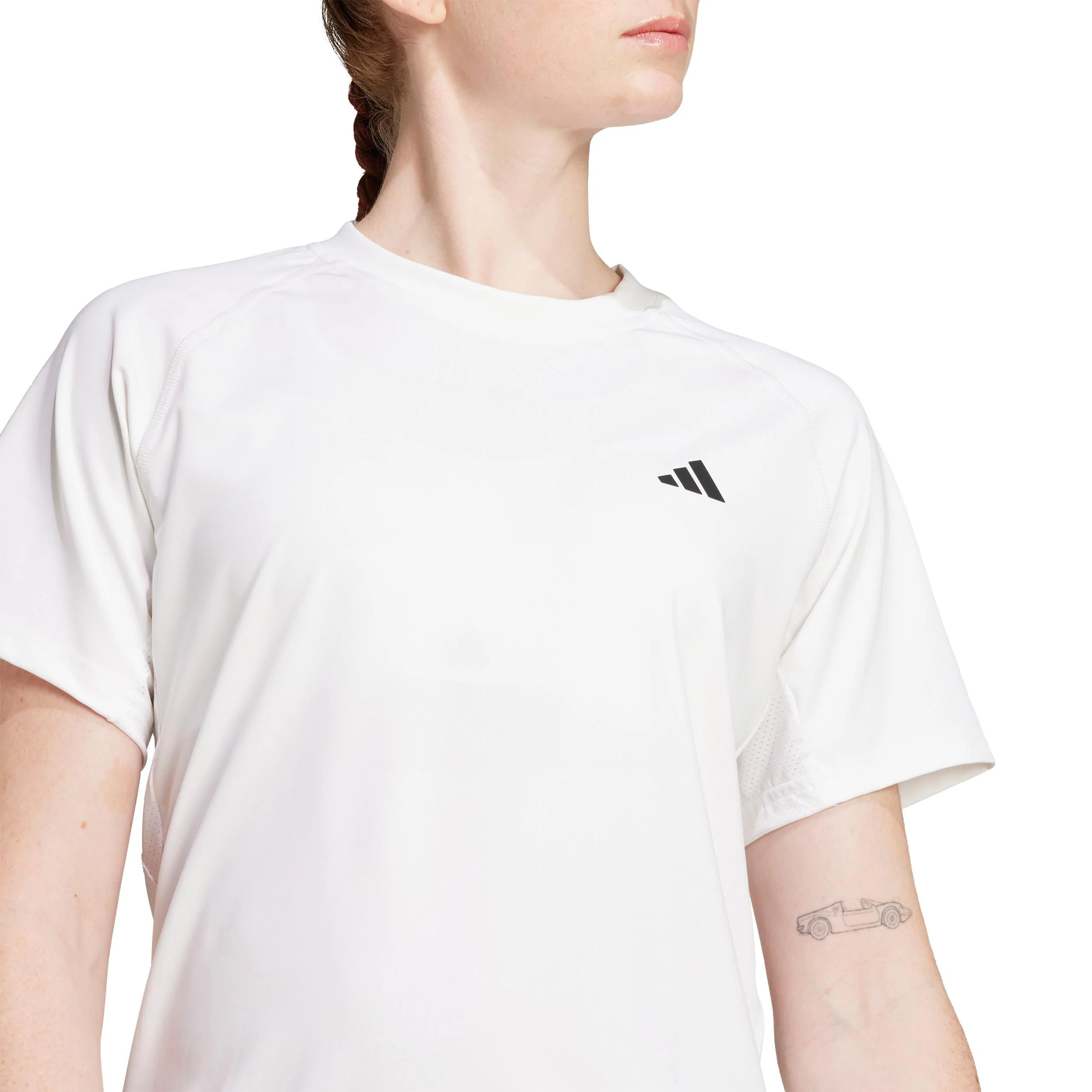 Club T-shirt Damer-vit - Image 5