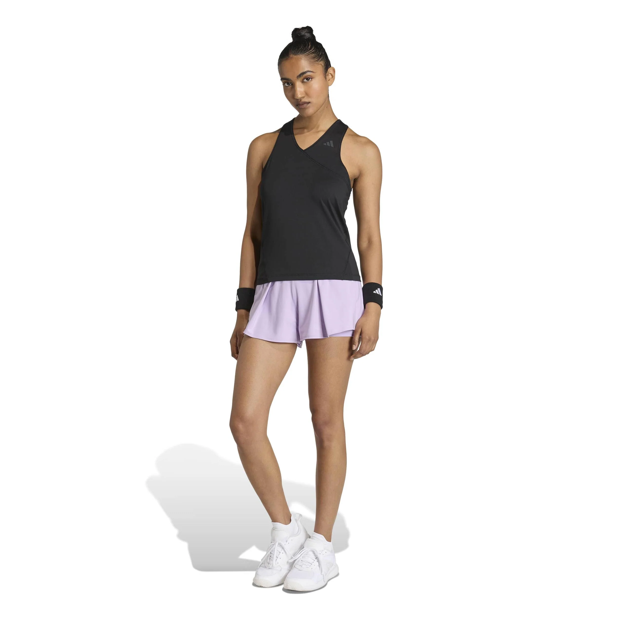 Club V-Neck Linne Damer - svart - Image 4
