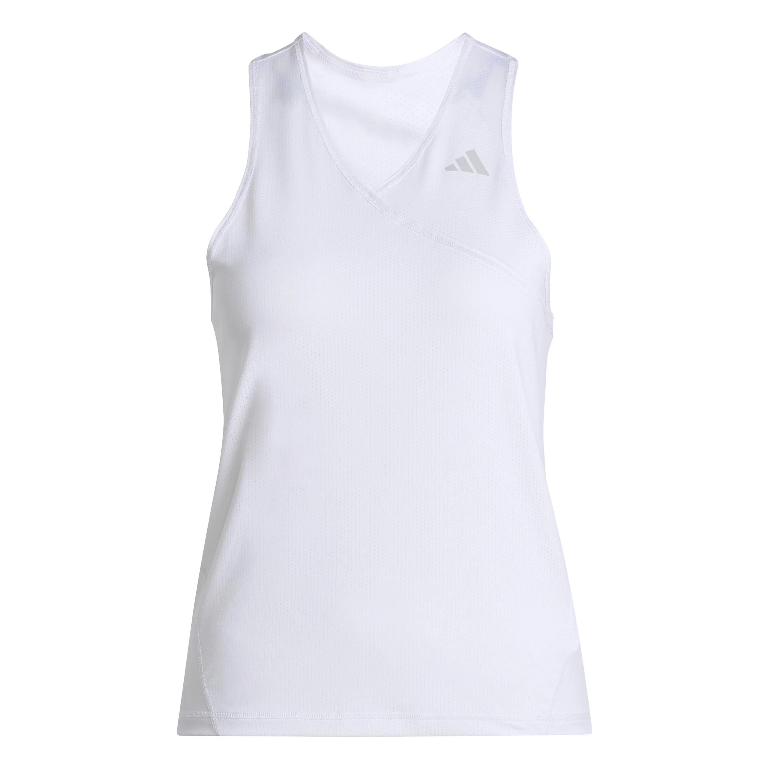 Club V-Neck Linne Damer - vit