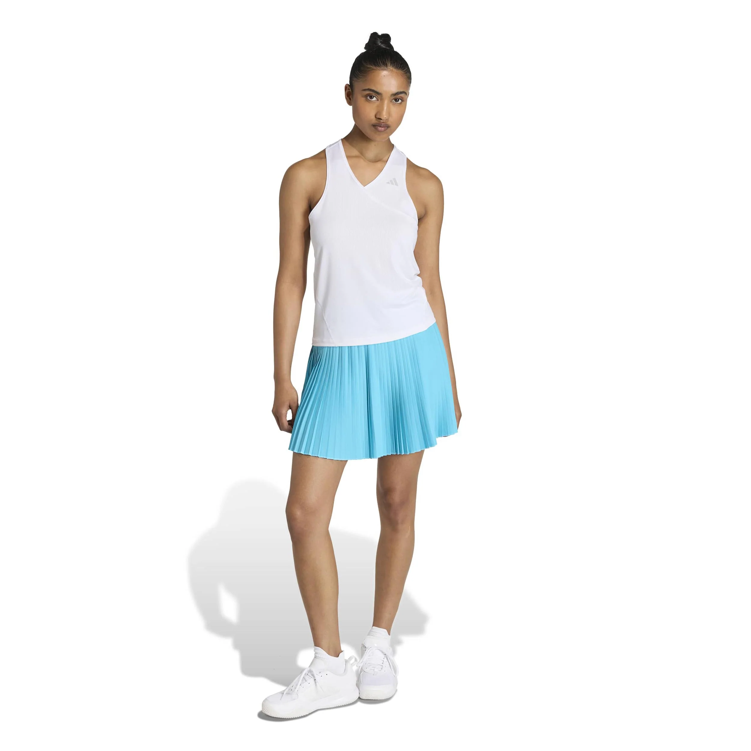 Club V-Neck Linne Damer - vit - Image 4