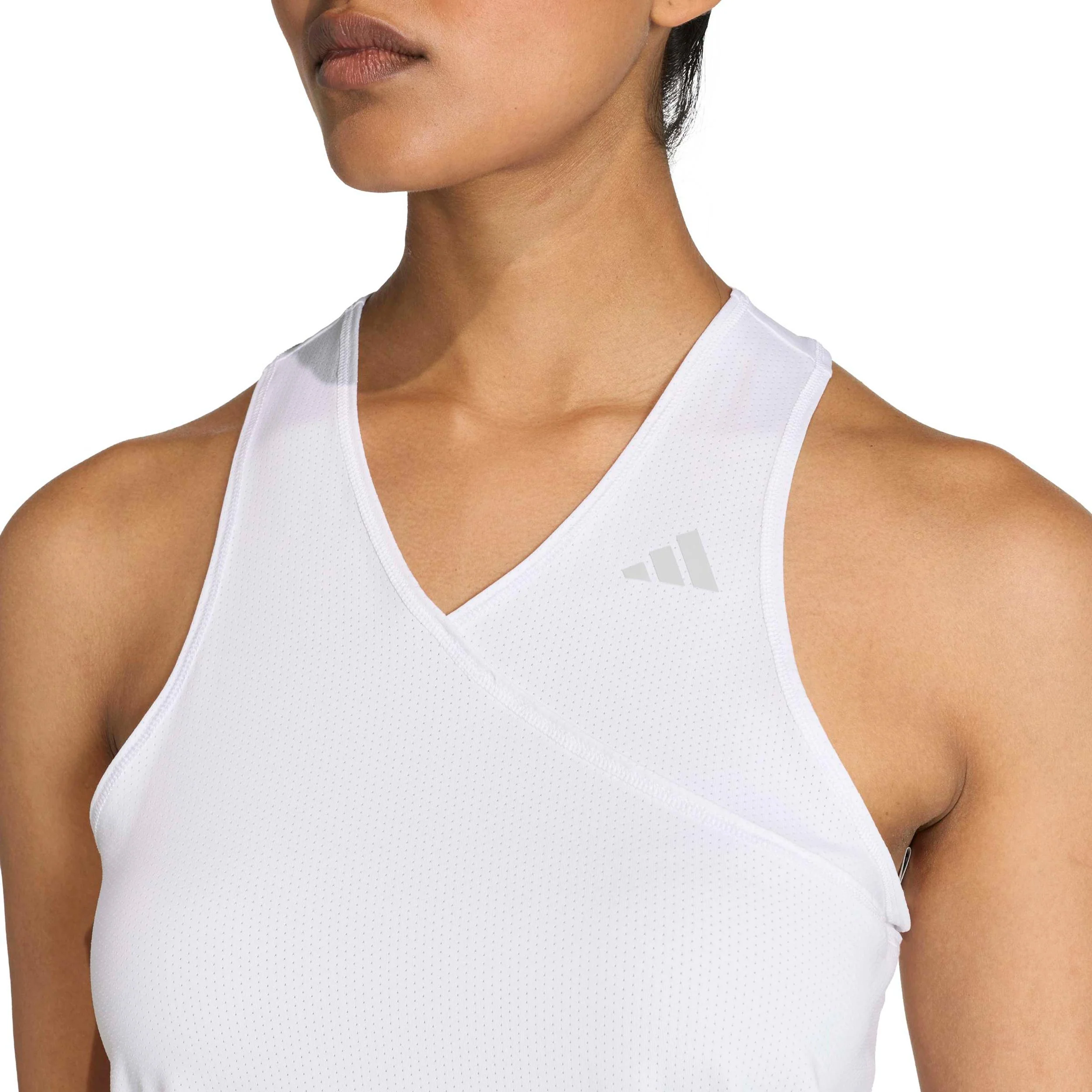 Club V-Neck Linne Damer - vit - Image 5