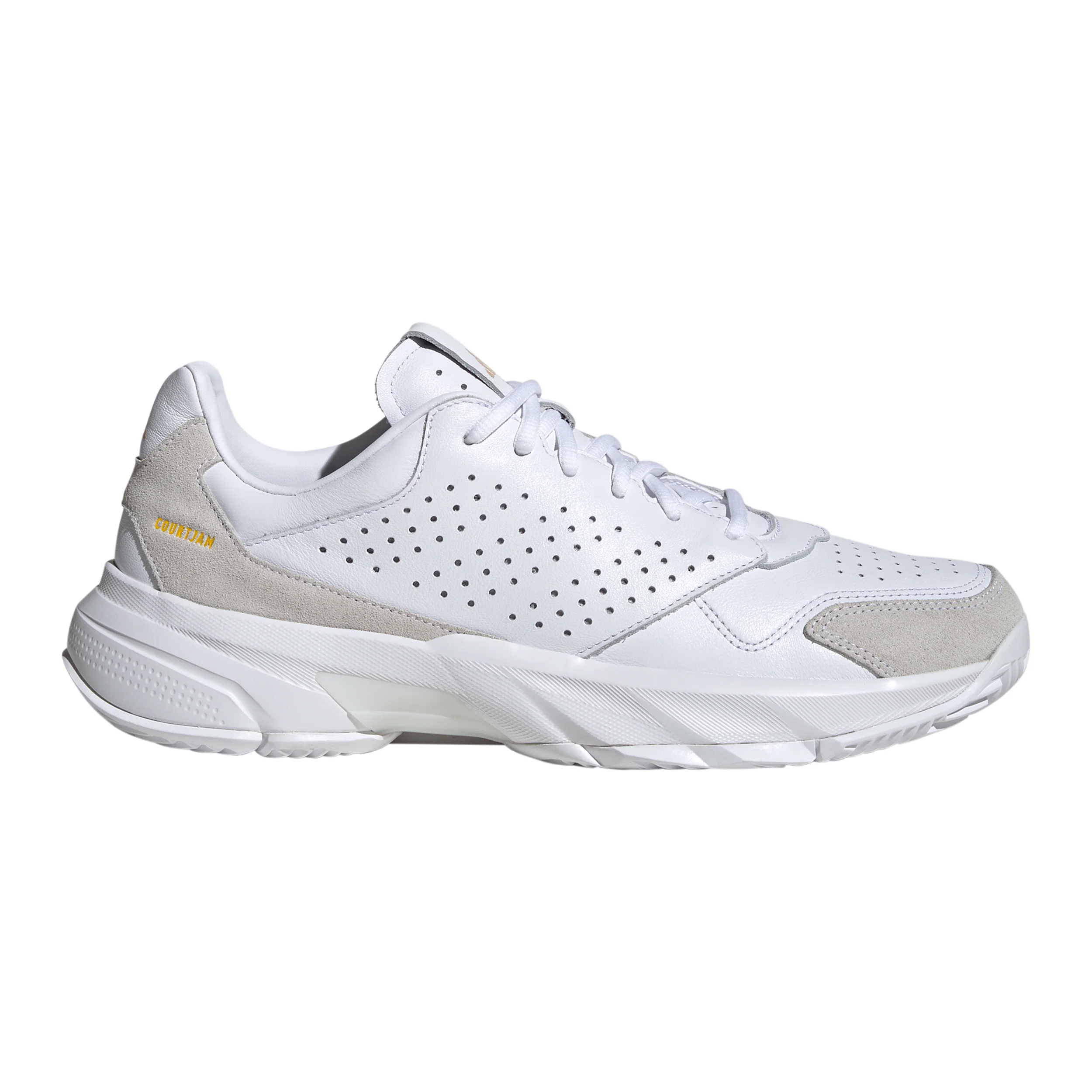 CourtJam Control 3 Allroundsko Herrar - vit, beige