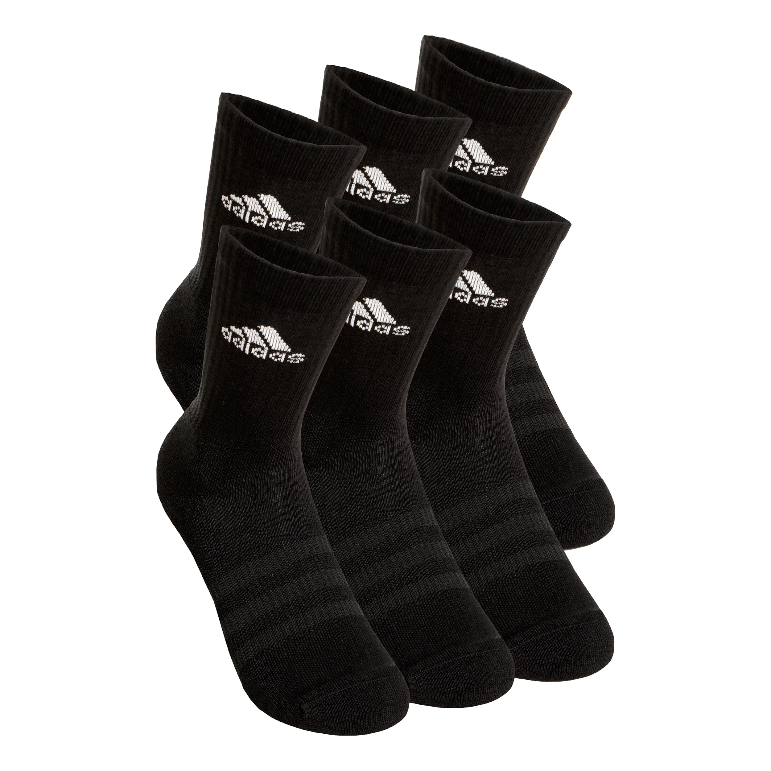 Crew Sportswear Ankle Sportstrumpor 6-pack-Svart,Vit