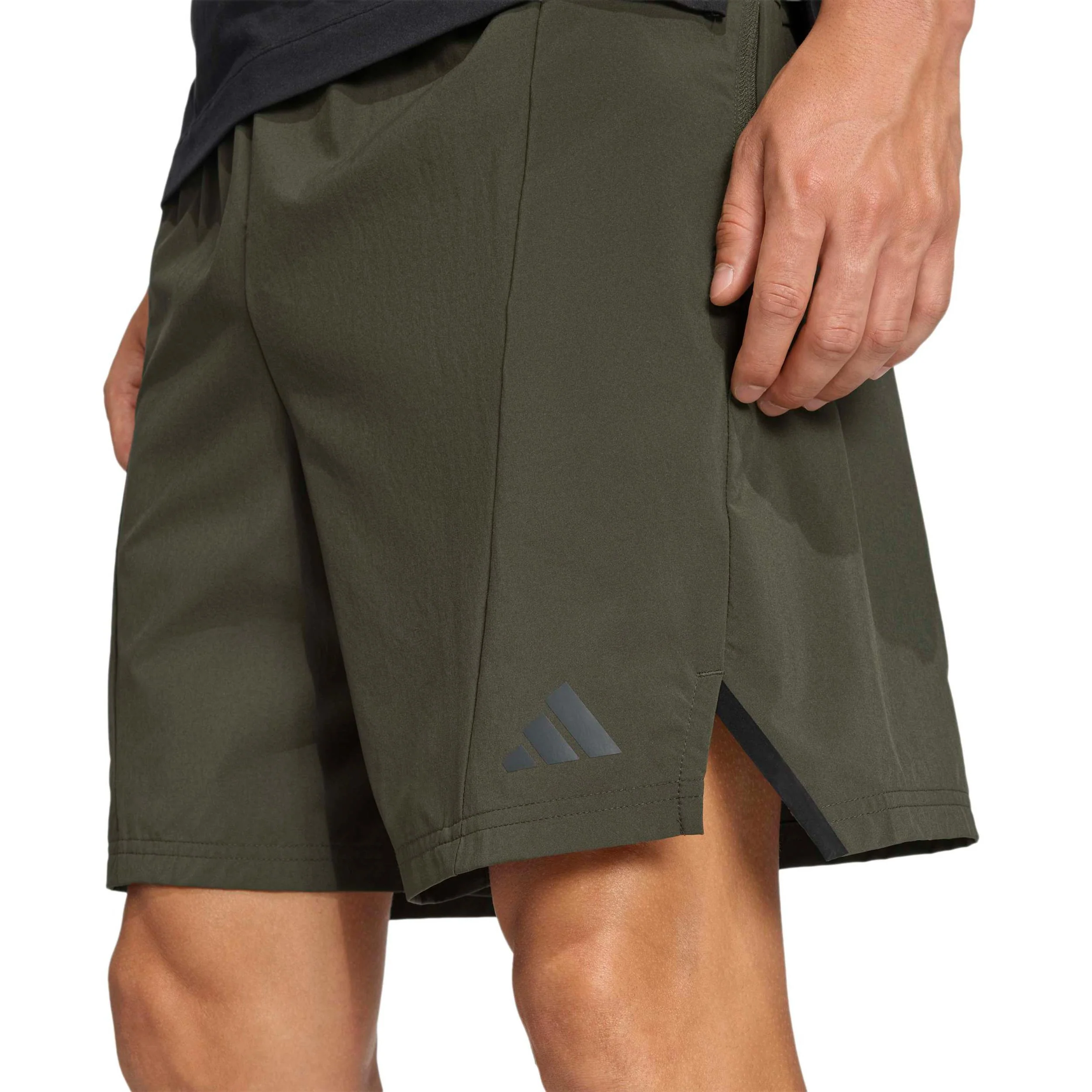 D4T 7Inch Shorts Herrar-mörkgrön - Image 5