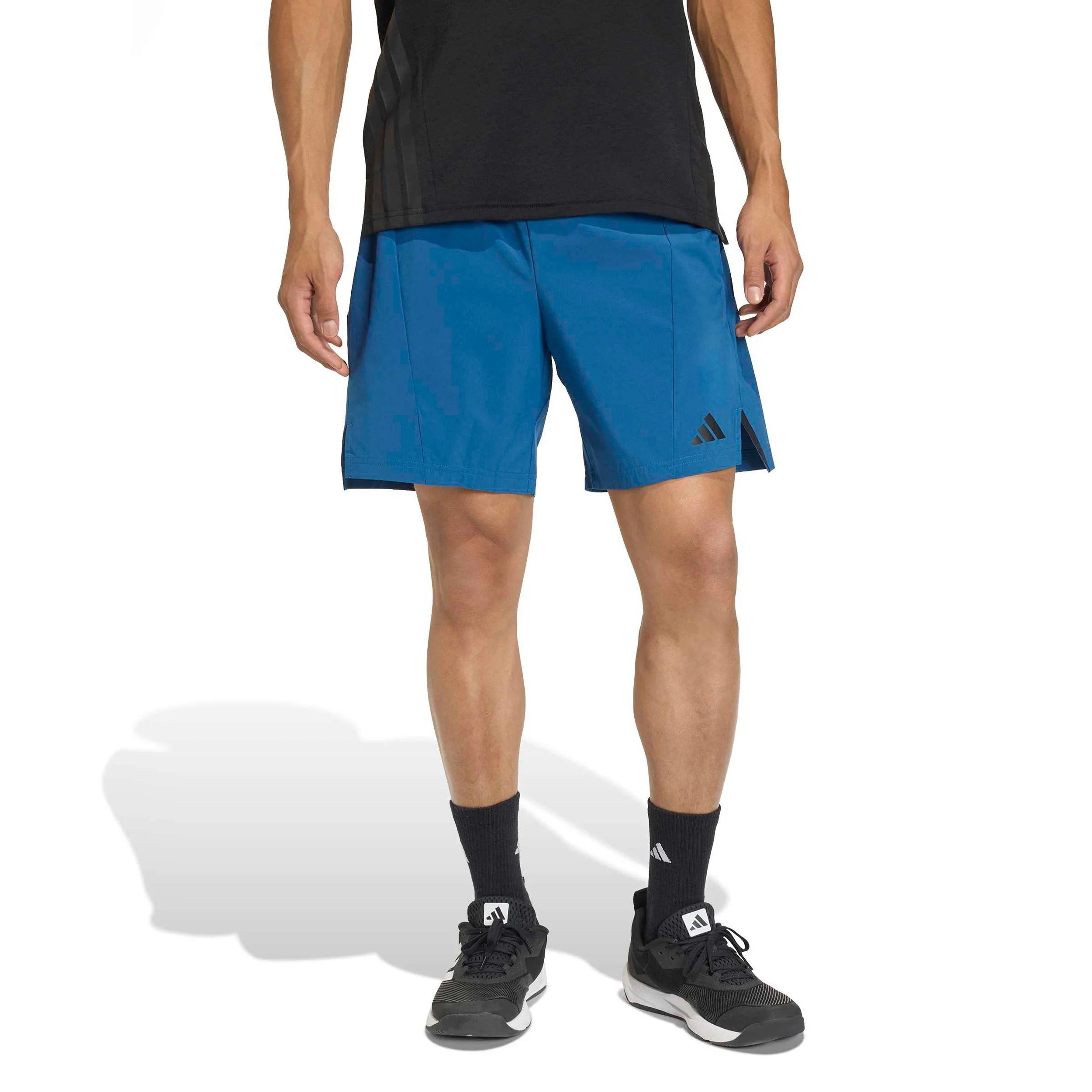 D4T 7Inch Shorts Herrar - petrol, svart