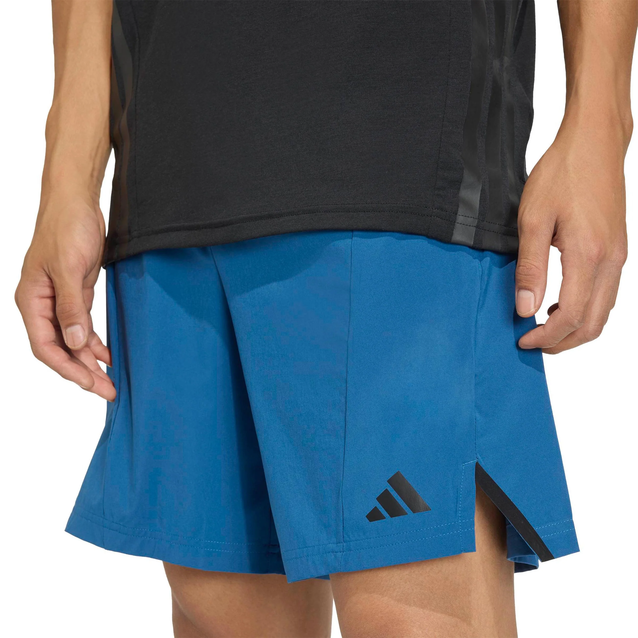 D4T 7Inch Shorts Herrar - petrol, svart - Image 5