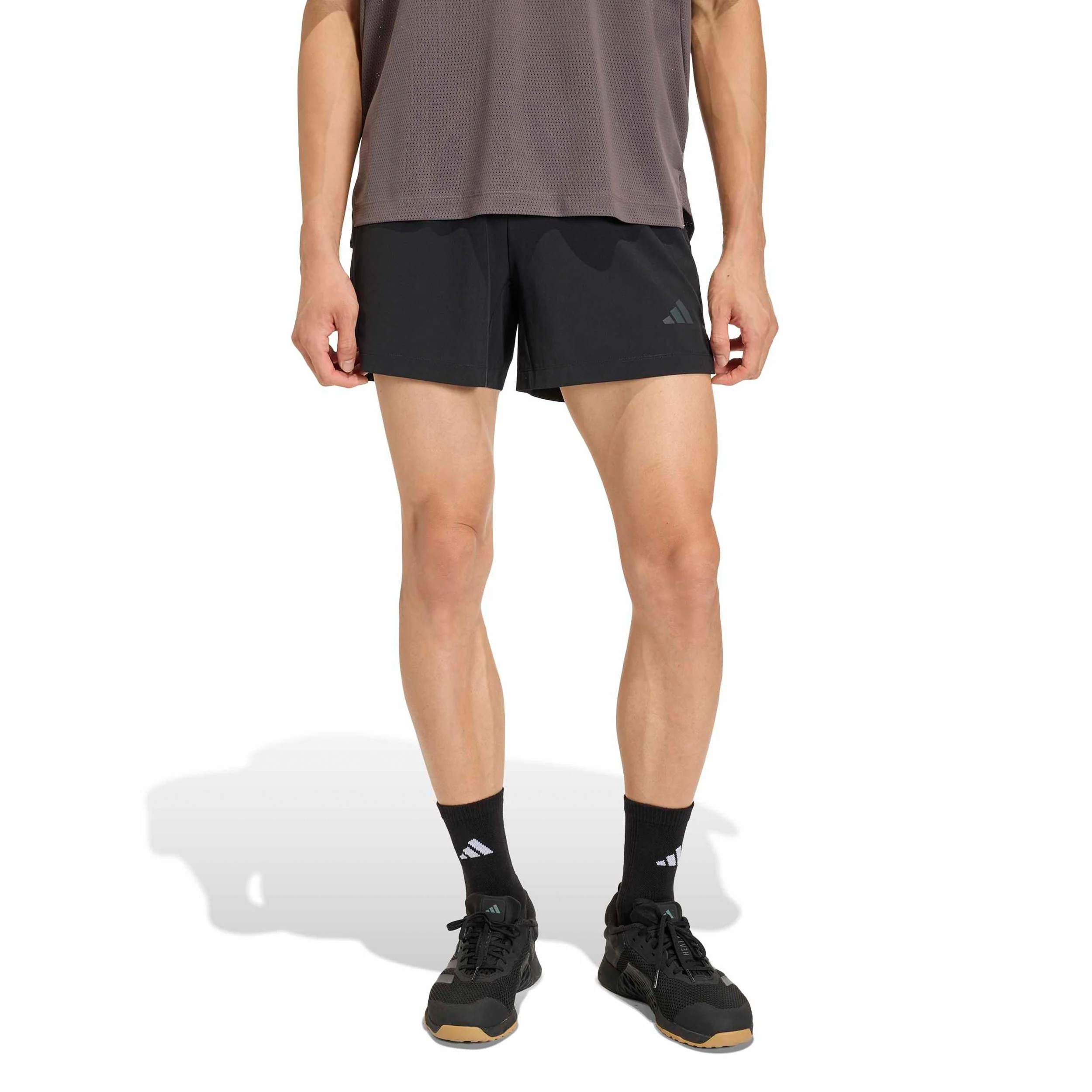 D4T Essentials 7Inch Shorts Herrar-svart - Image 2