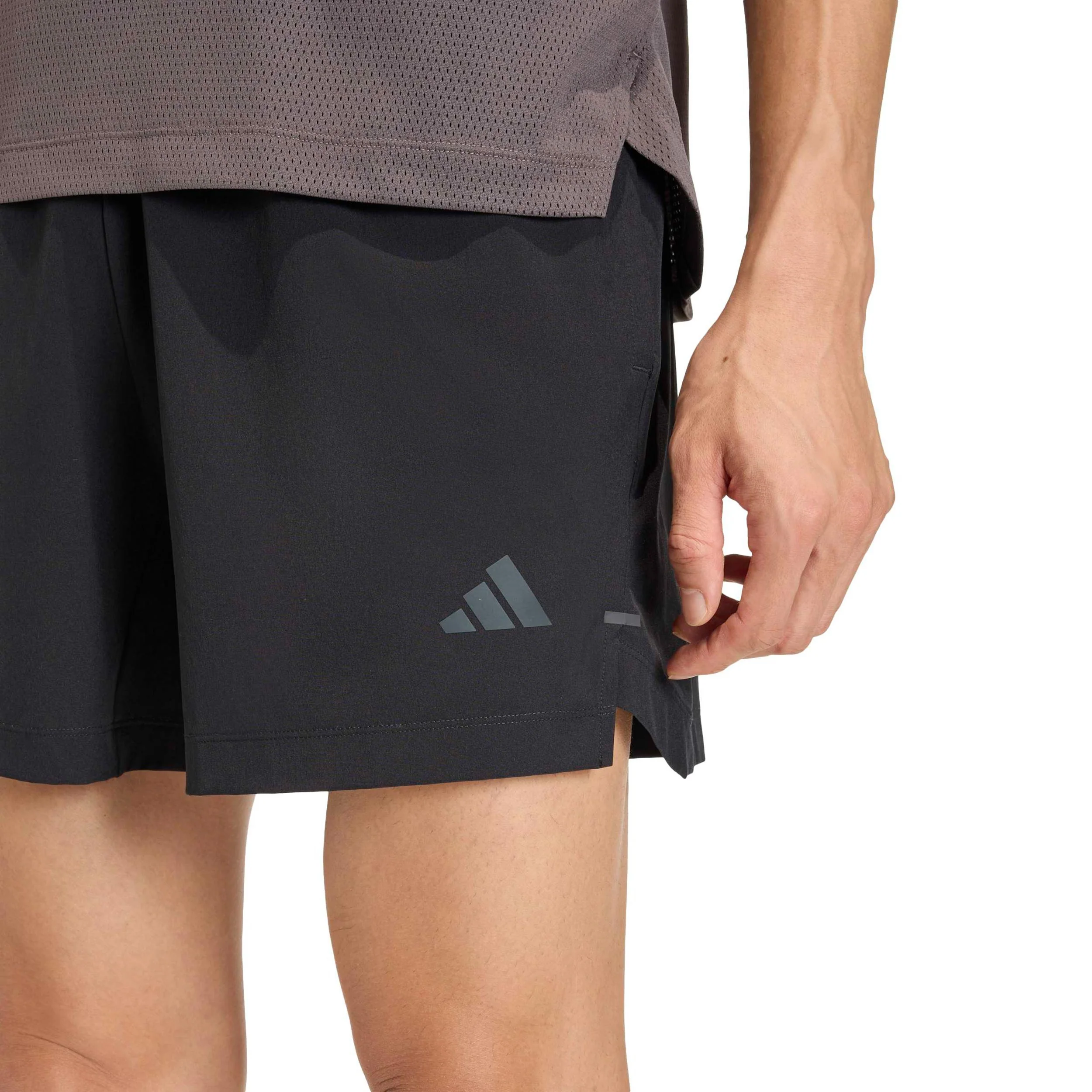 D4T Essentials 7Inch Shorts Herrar-svart - Image 5