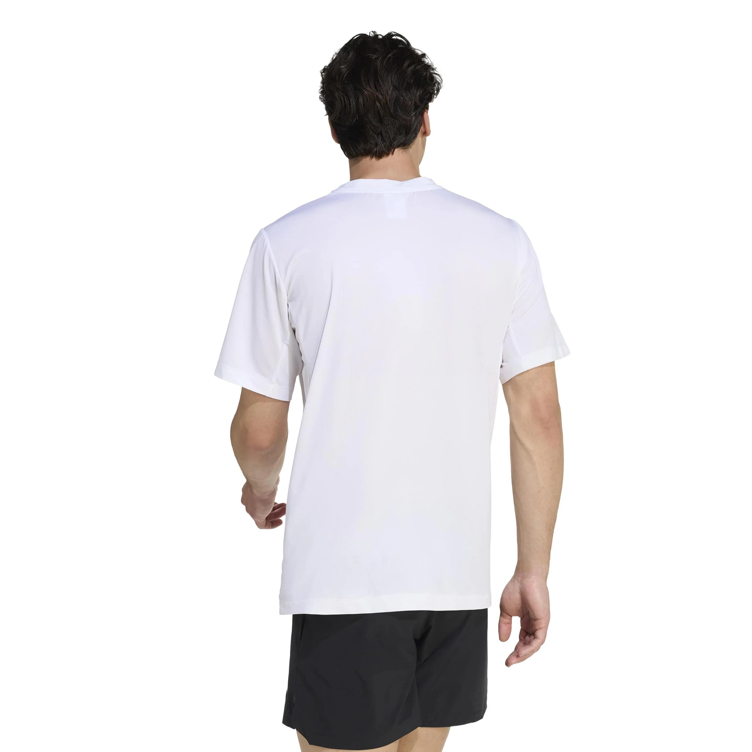 D4T Essentials T-shirt Herrar-vit - Image 3