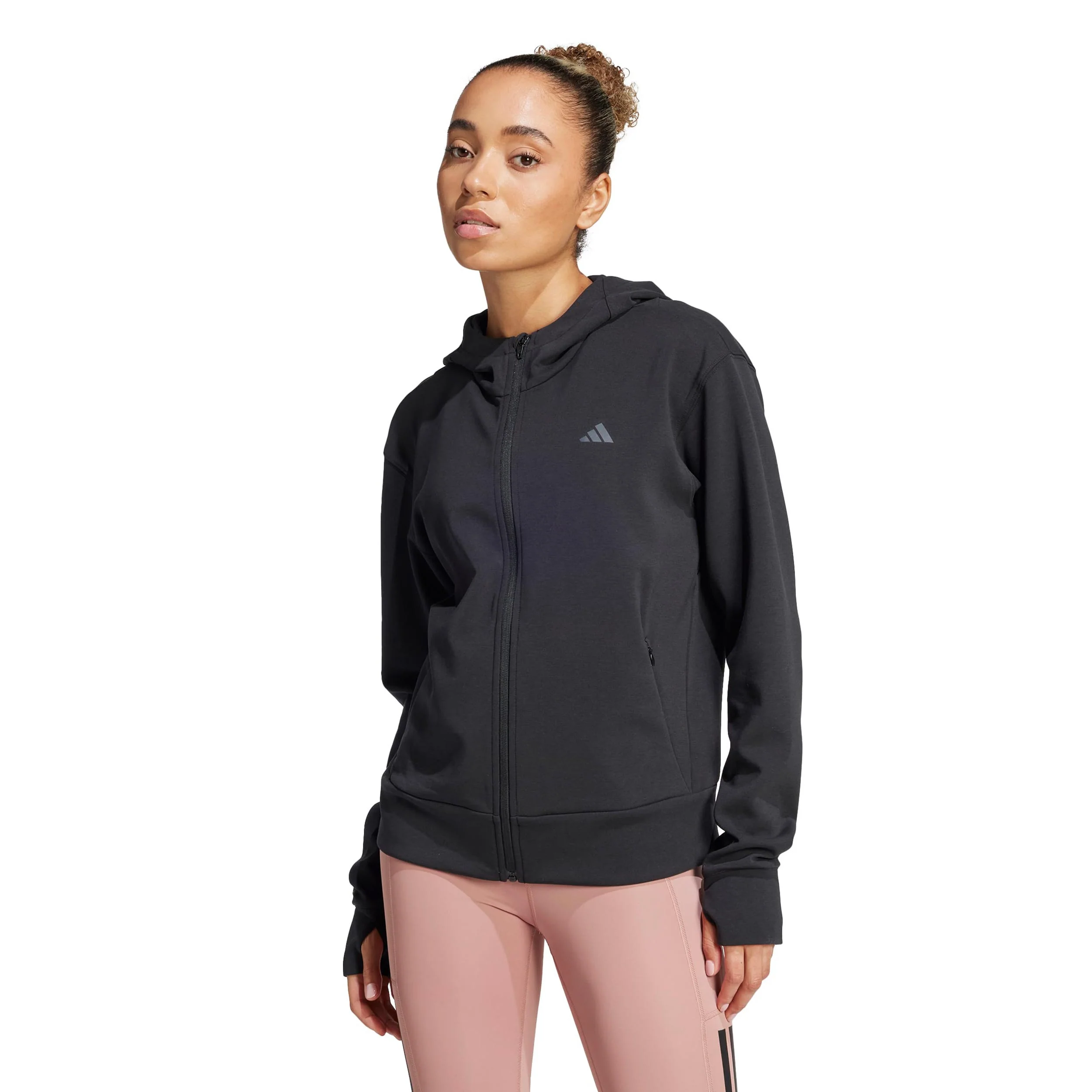 D4T Sweat-jacka Damer - svart - Image 2