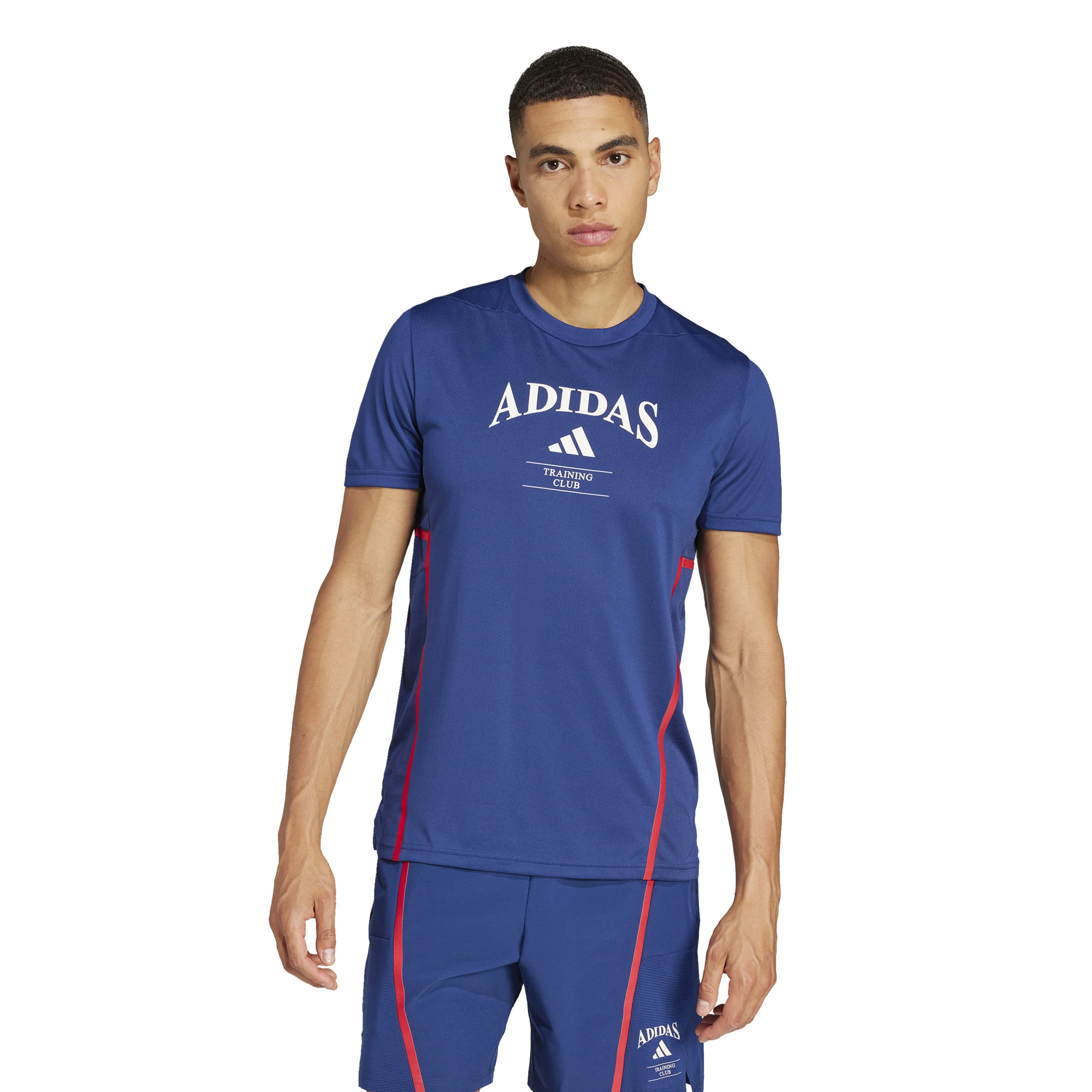Designed For T-shirt Herrar-Mörkblå,Röd - Image 2