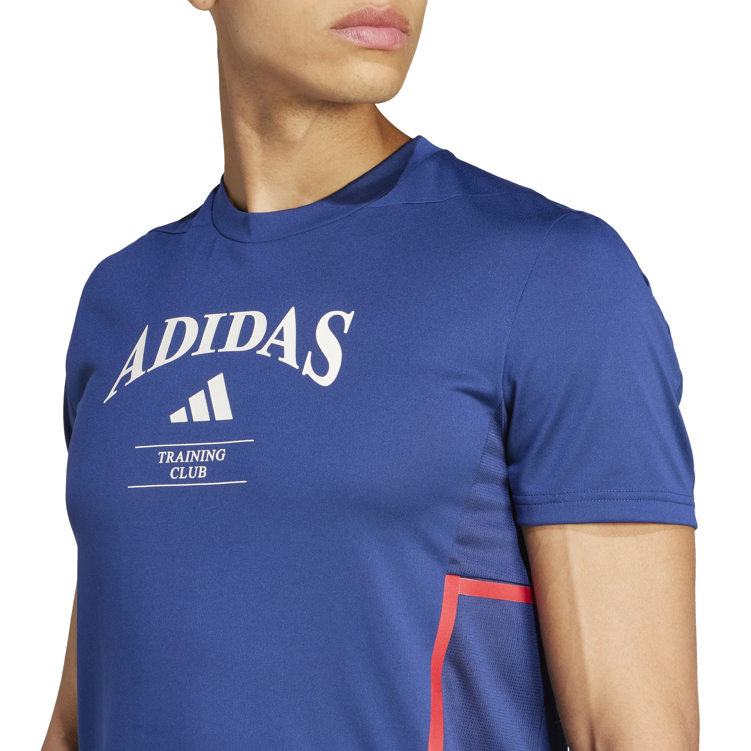 Designed For T-shirt Herrar-Mörkblå,Röd - Image 6