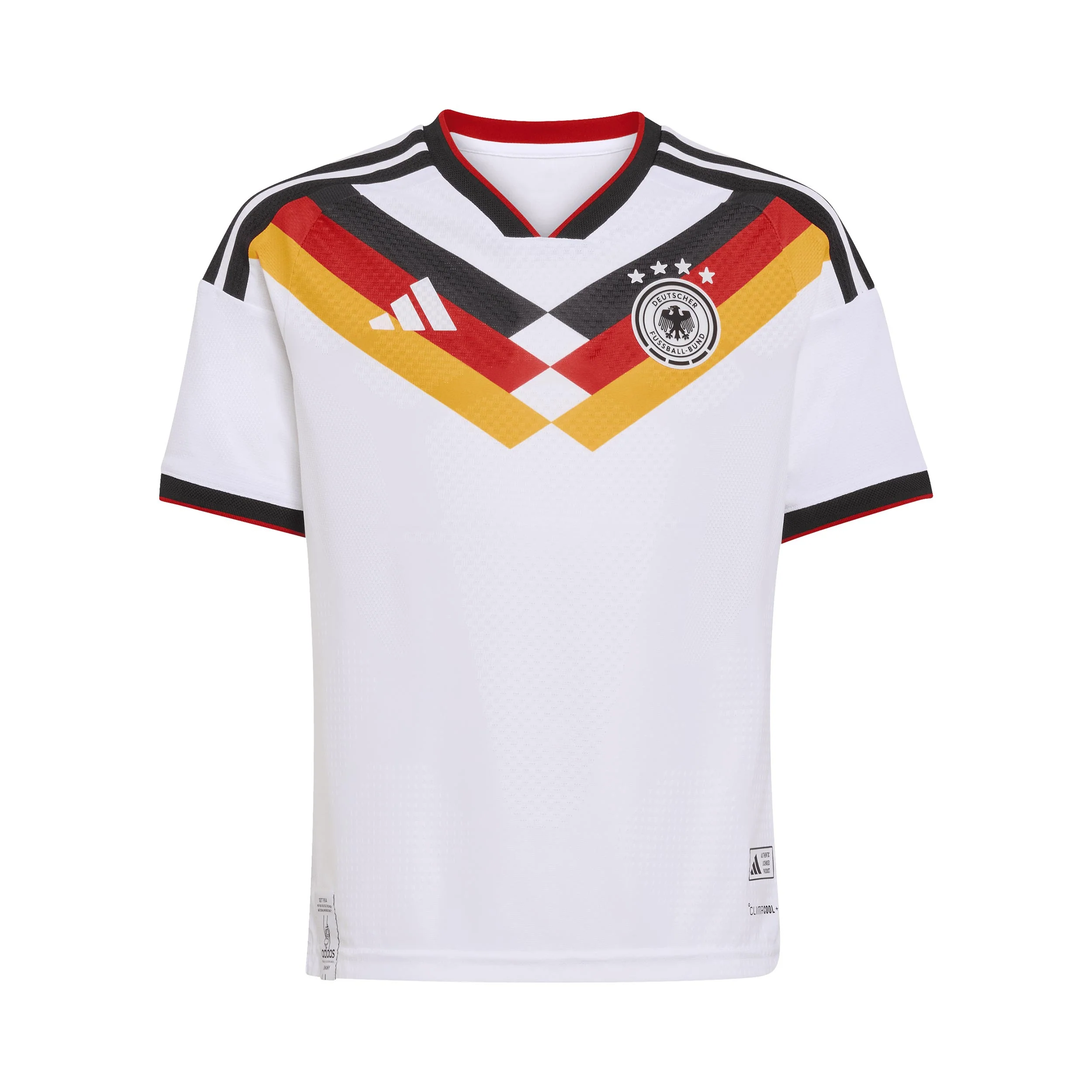 DFB Home T-shirt Barn-vit