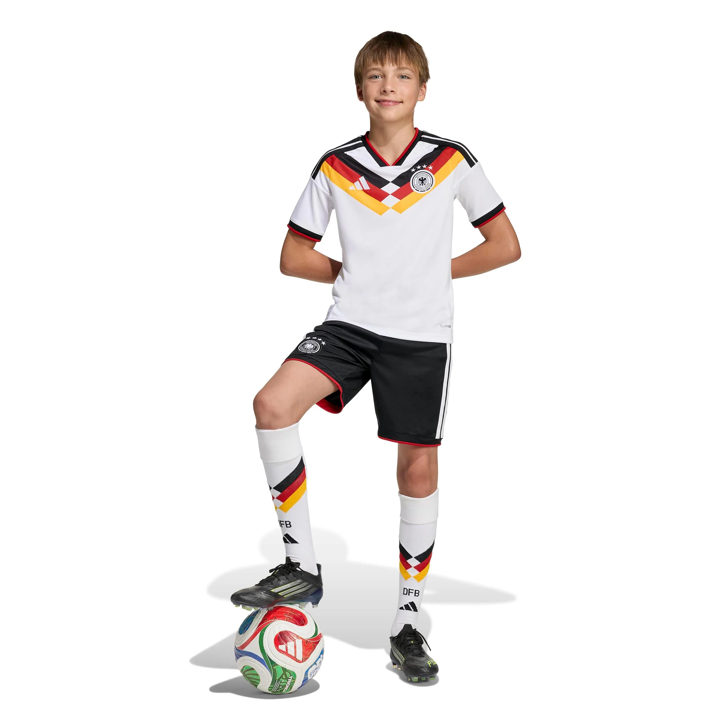 DFB Home T-shirt Barn-vit - Image 5