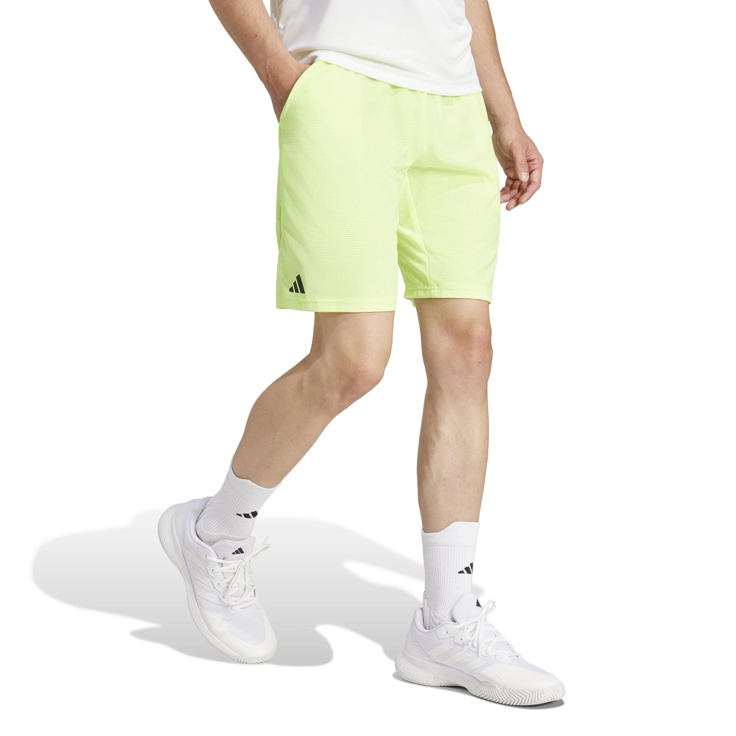 Ergo 9Inch Shorts Herrar - lime, svart - Image 4