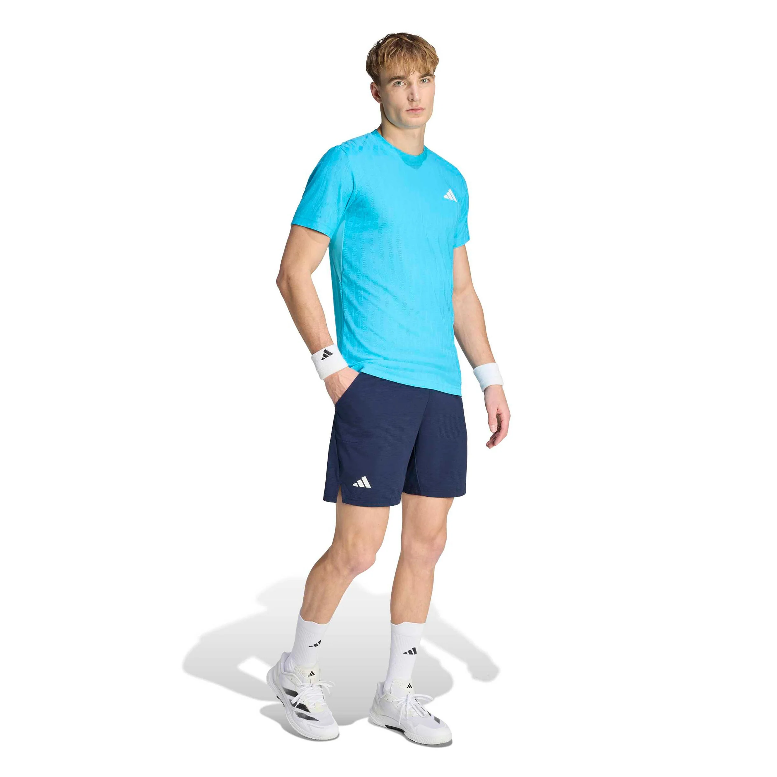 Ergo 9Inch Shorts Herrar - mörkblå, vit - Image 4