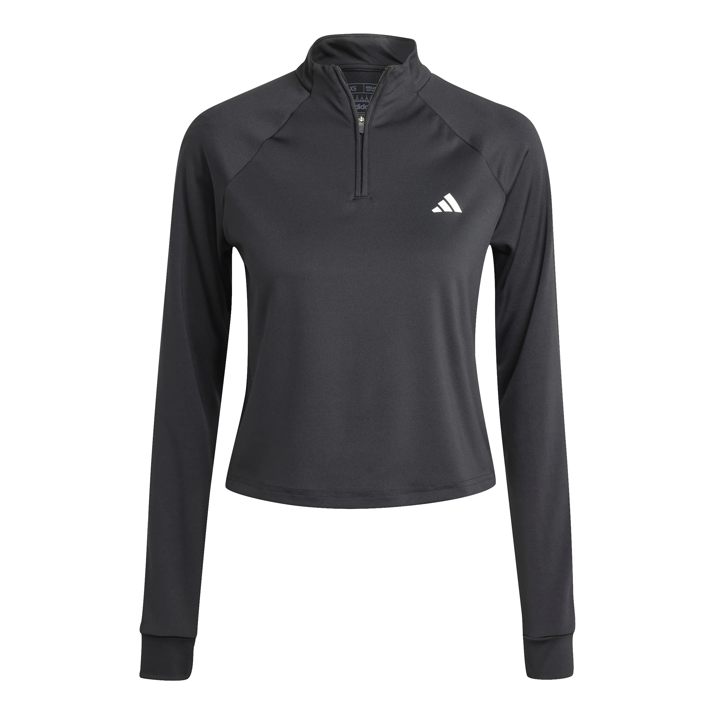 Essentials 1/4 Zip Långärmat Damer-Svart