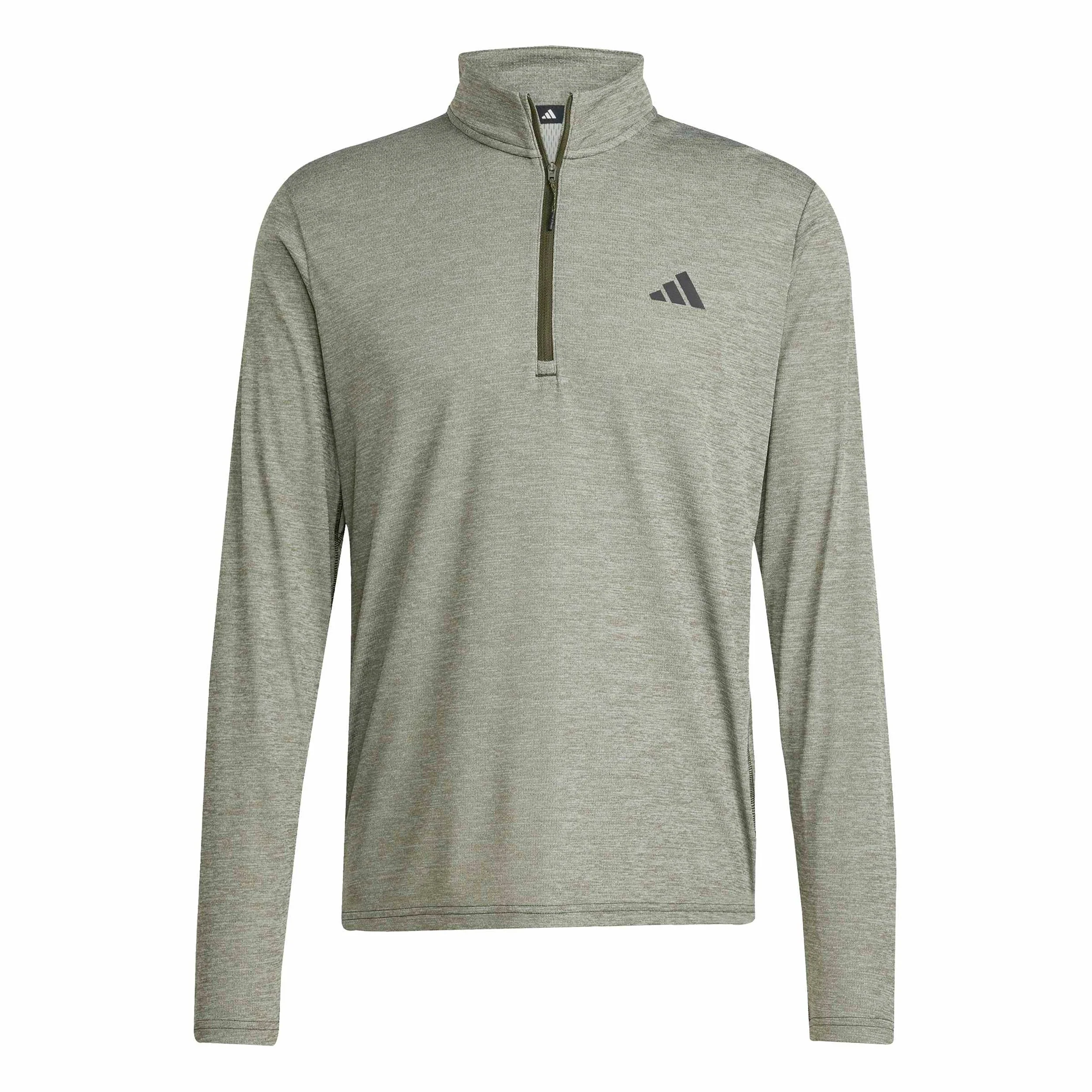 Essentials 1/4 Zip Långärmat - mörkgrön