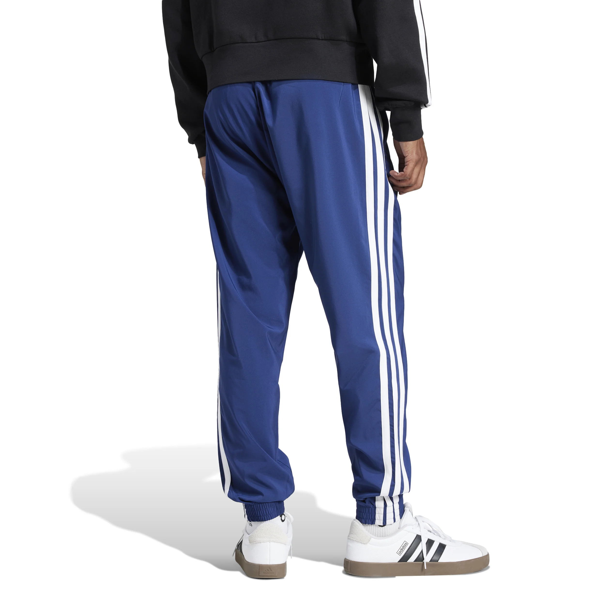 Essentials 3Stripes Woven Träningsbyxa Herrar - blå - Image 3