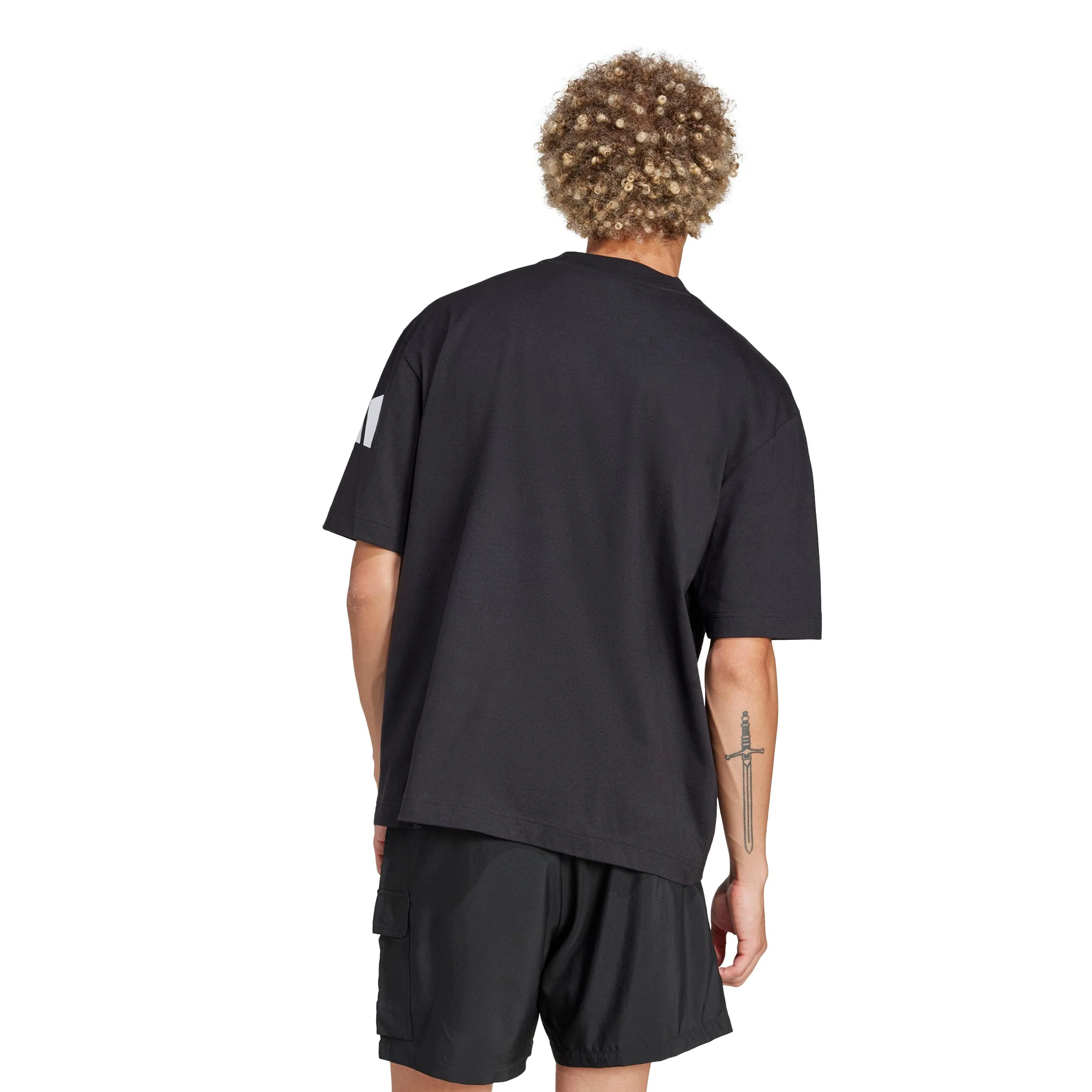Essentials Loose Fit T-shirt Herrar-svart - Image 3