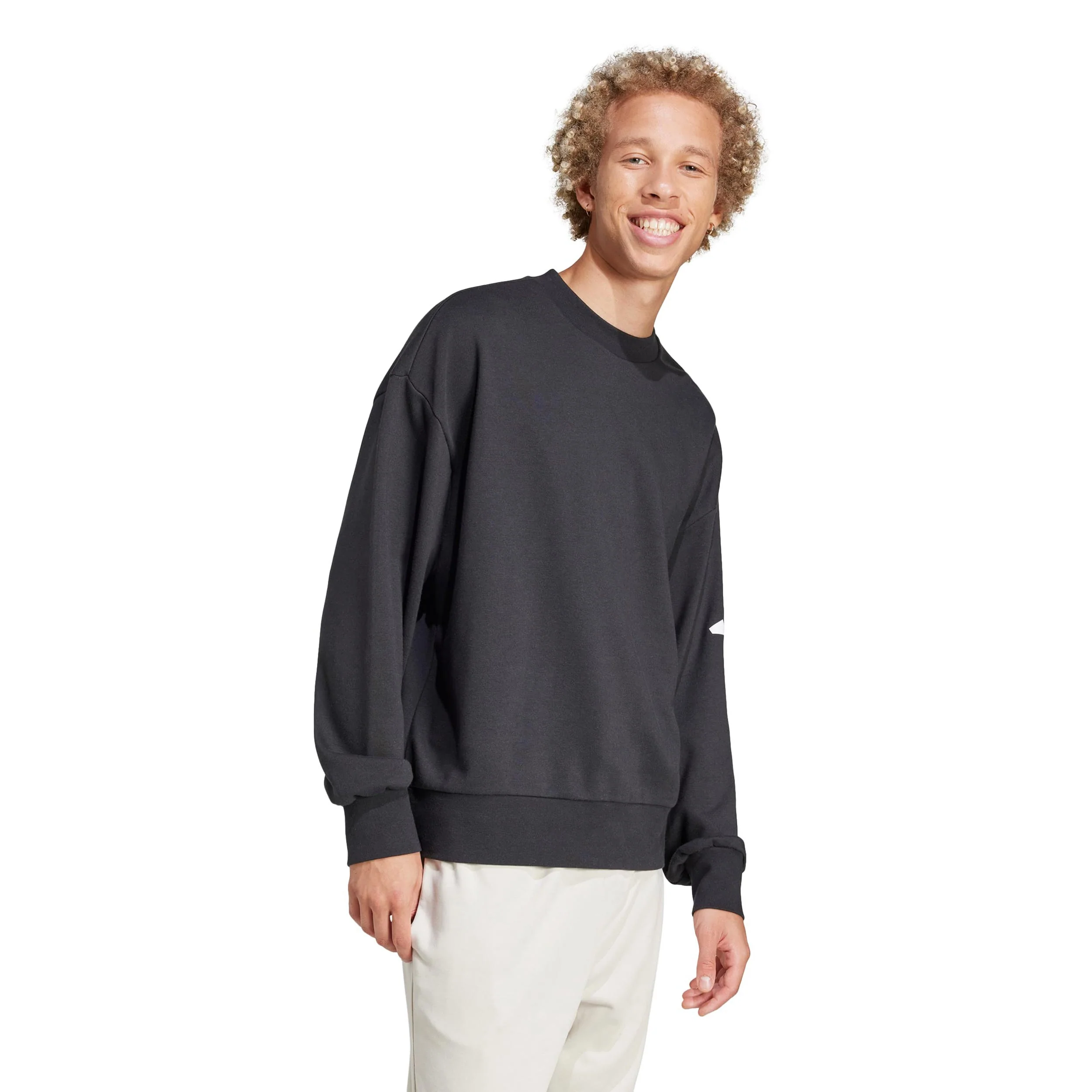 Essentials Loose Fit Tröja Herrar-svart - Image 4