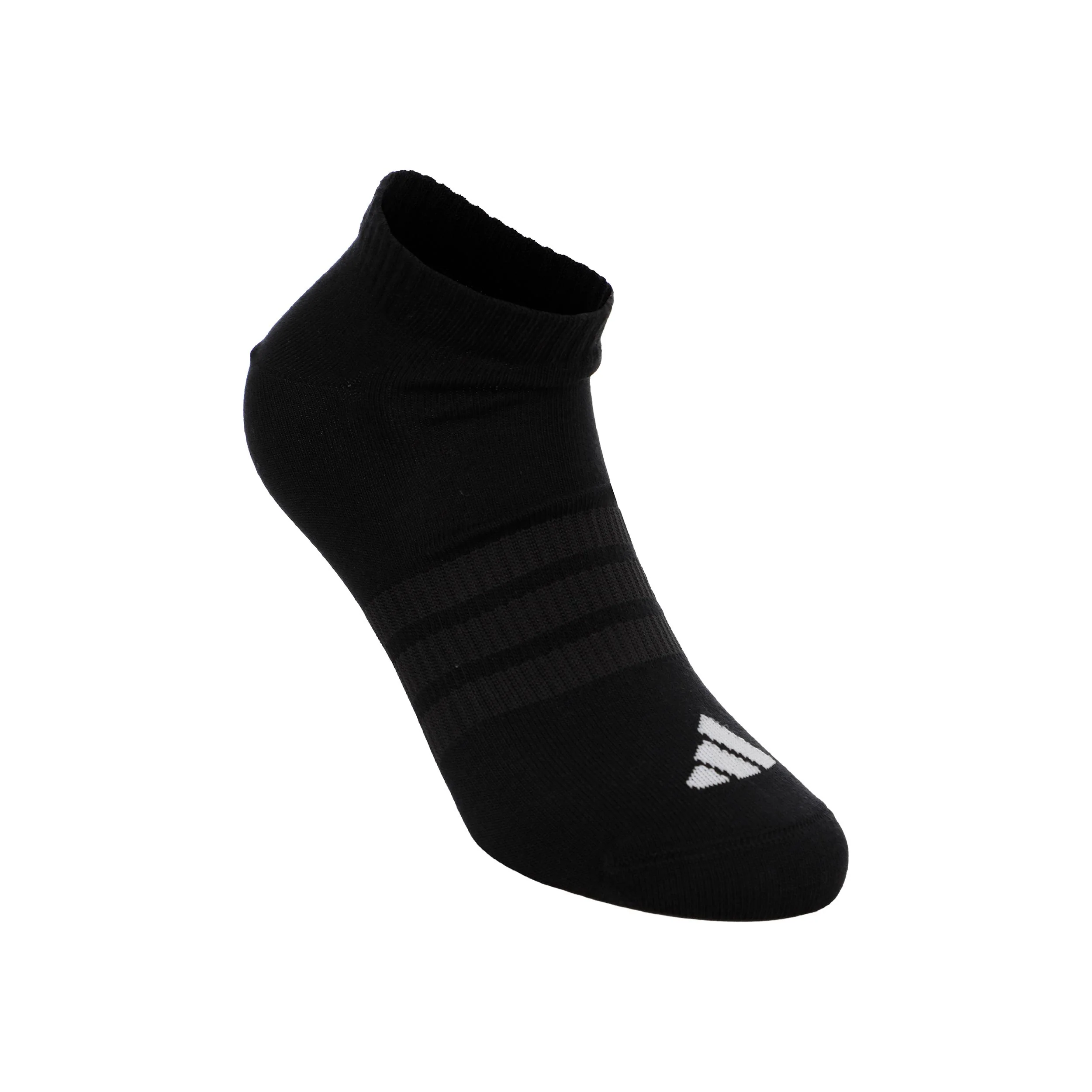Essentials Low 3P Tennisstrumpor - 3-pack Unisex-svart - Image 3