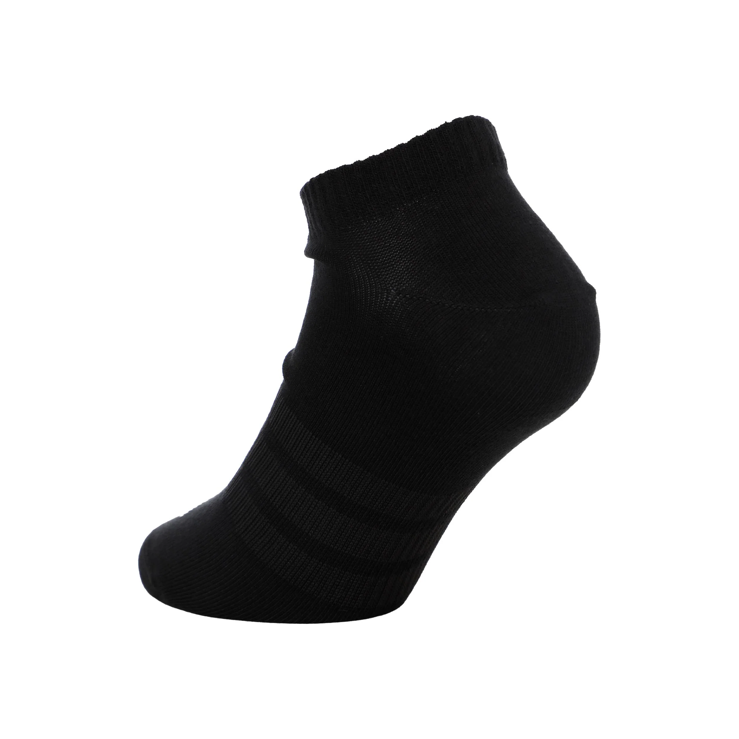 Essentials Low 3P Tennisstrumpor - 3-pack Unisex-svart - Image 4