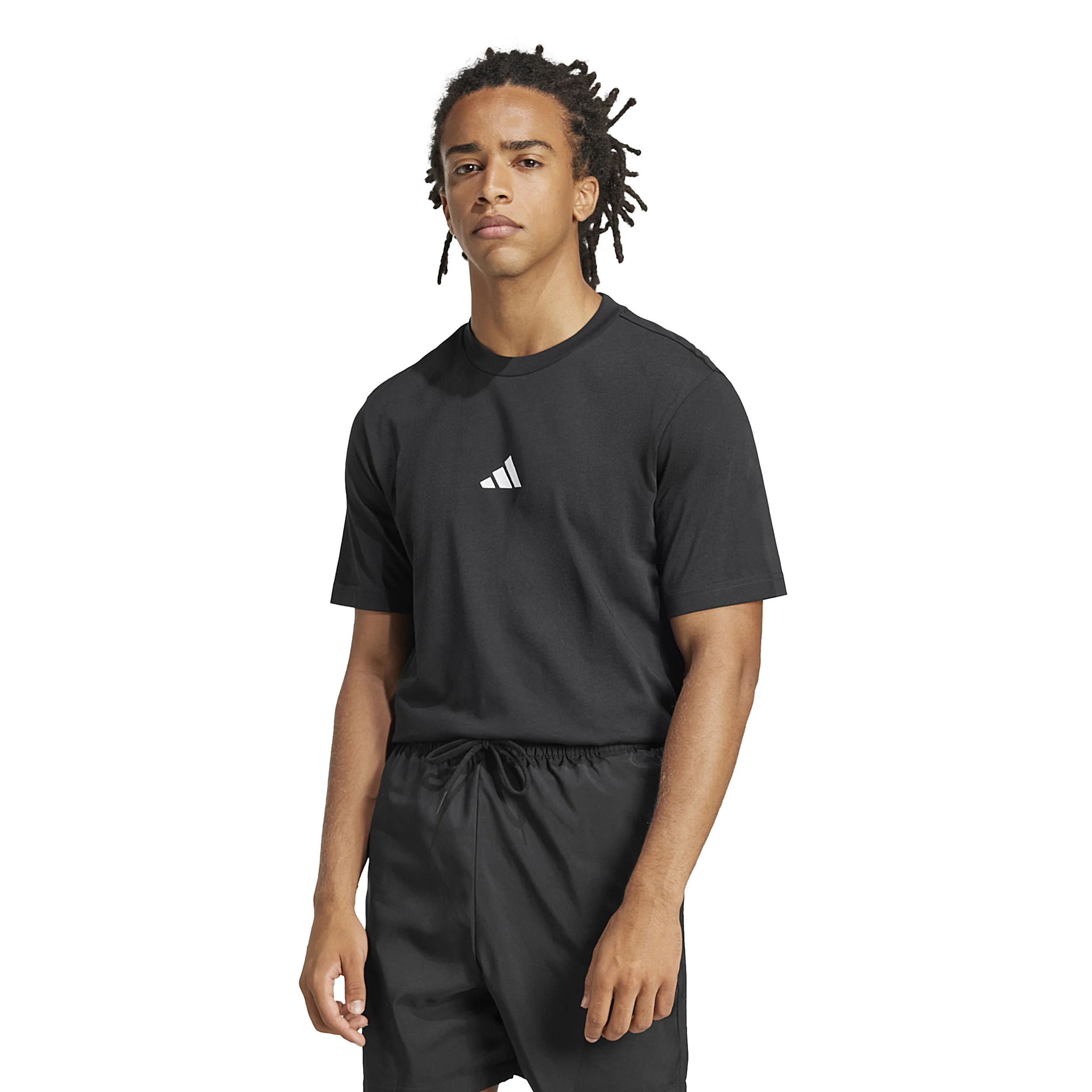 Essentials Small Logo T-shirt Herrar-Svart - Image 2