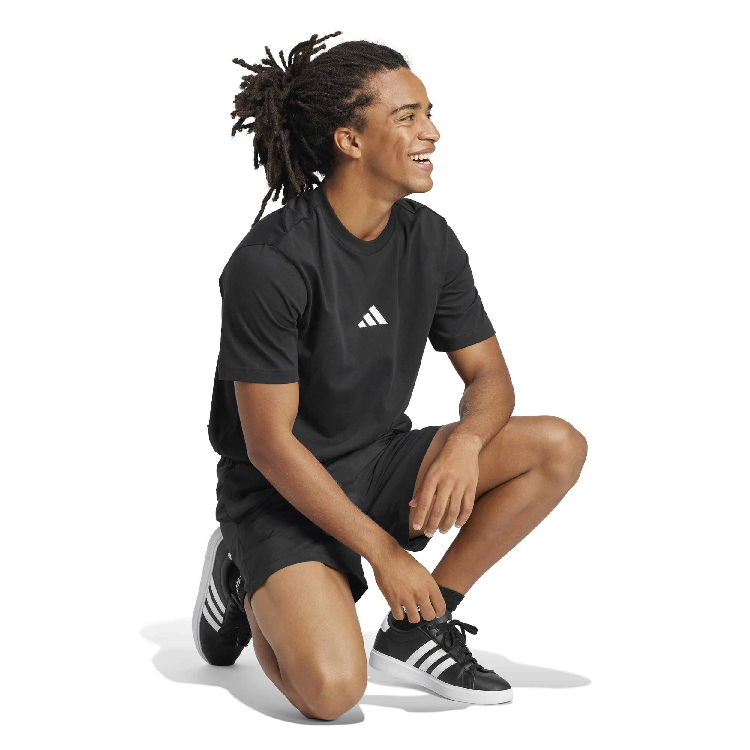 Essentials Small Logo T-shirt Herrar-Svart - Image 4