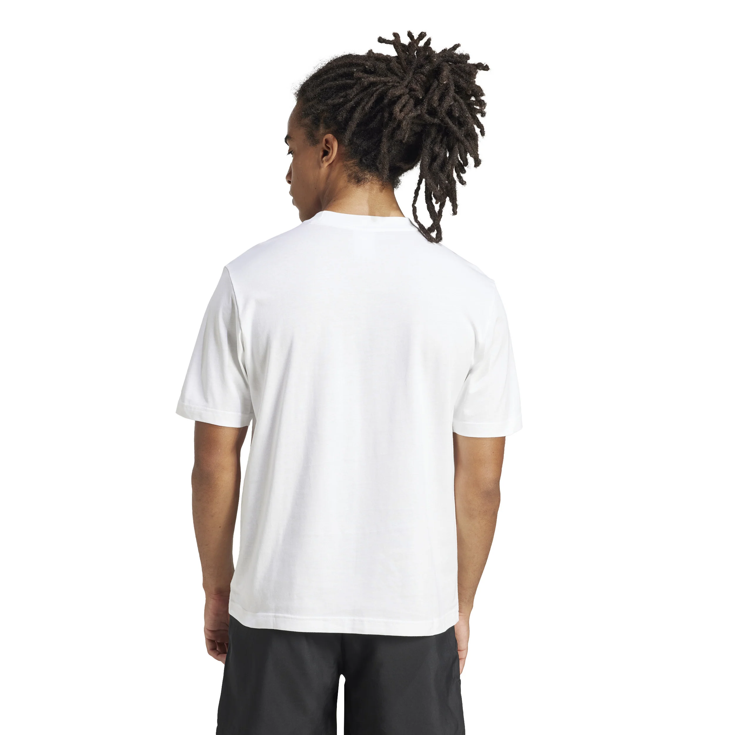 Essentials Small Logo T-shirt Herrar - vit, - Image 3