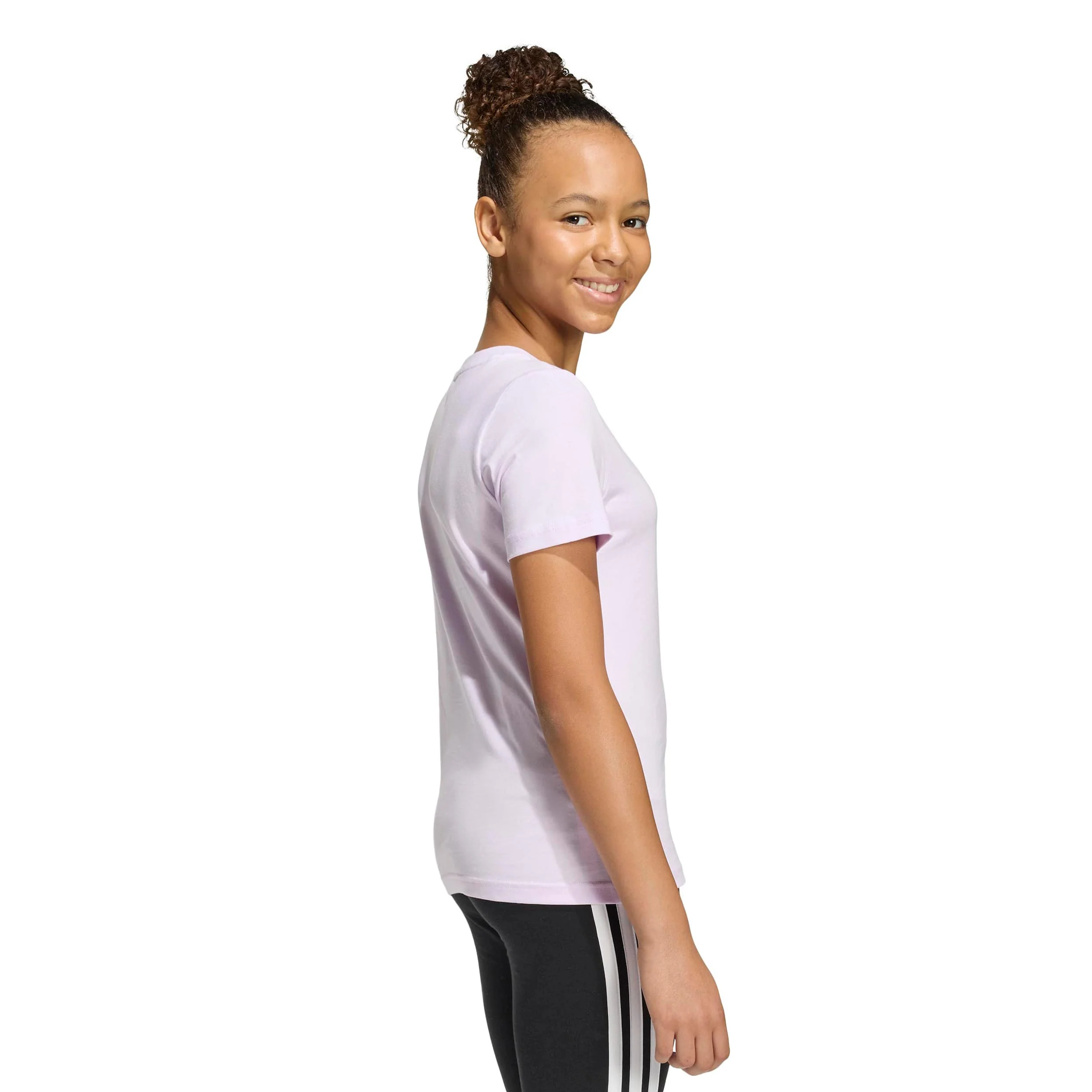 Everyday Glam Graphic T-shirt Flickor - syrén, vit - Image 3