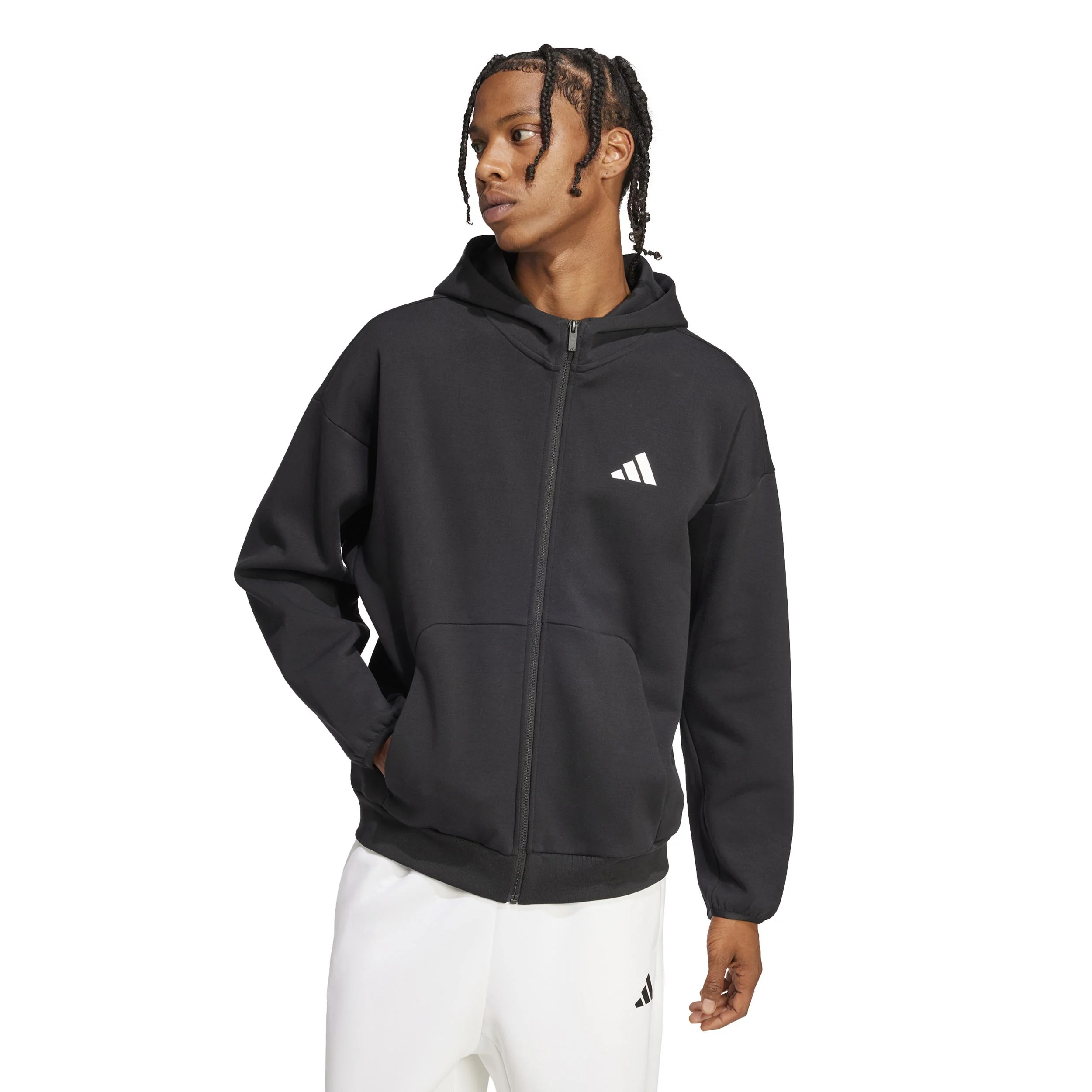 FI Small Sweat-jacka Herrar-Svart - Image 2