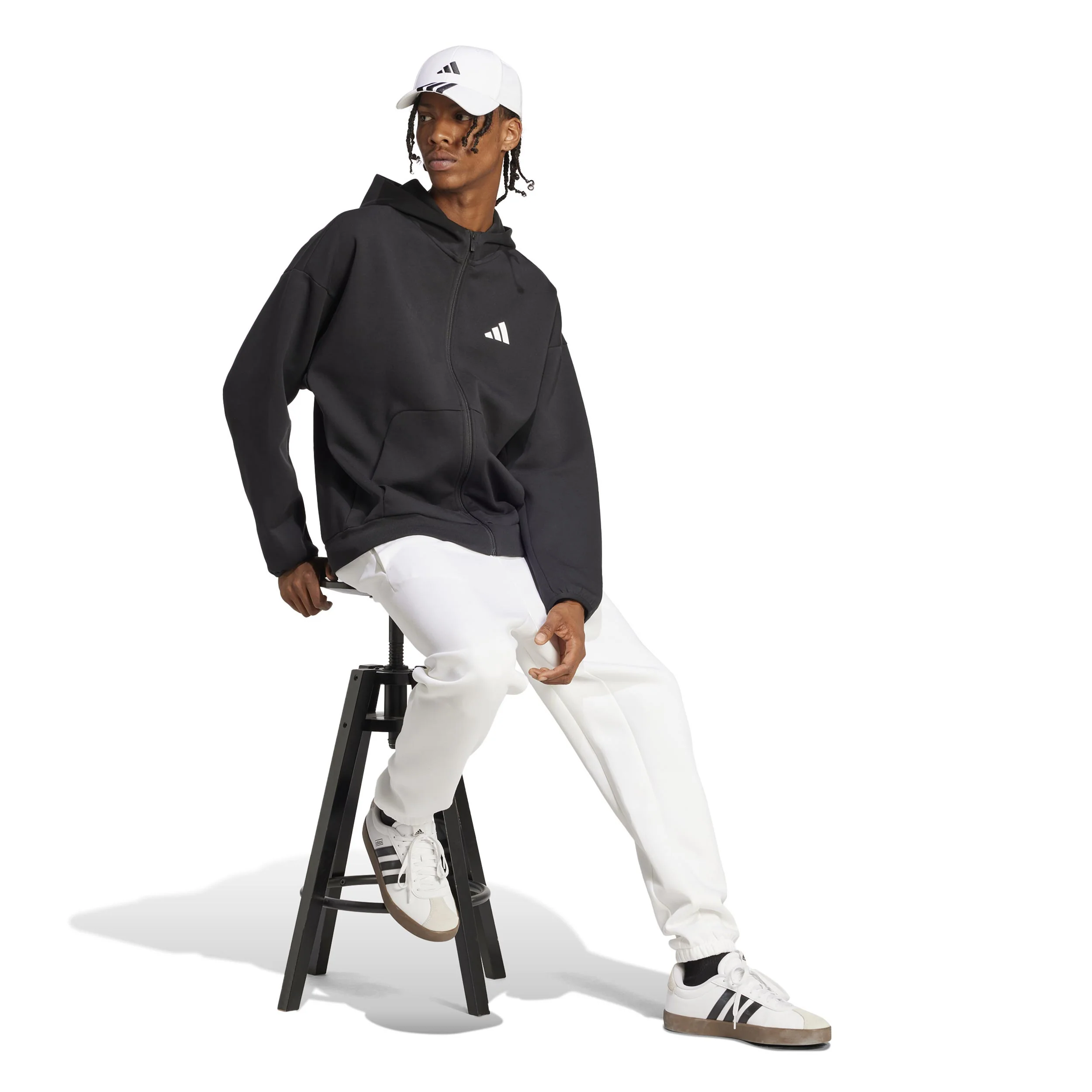 FI Small Sweat-jacka Herrar-Svart - Image 4