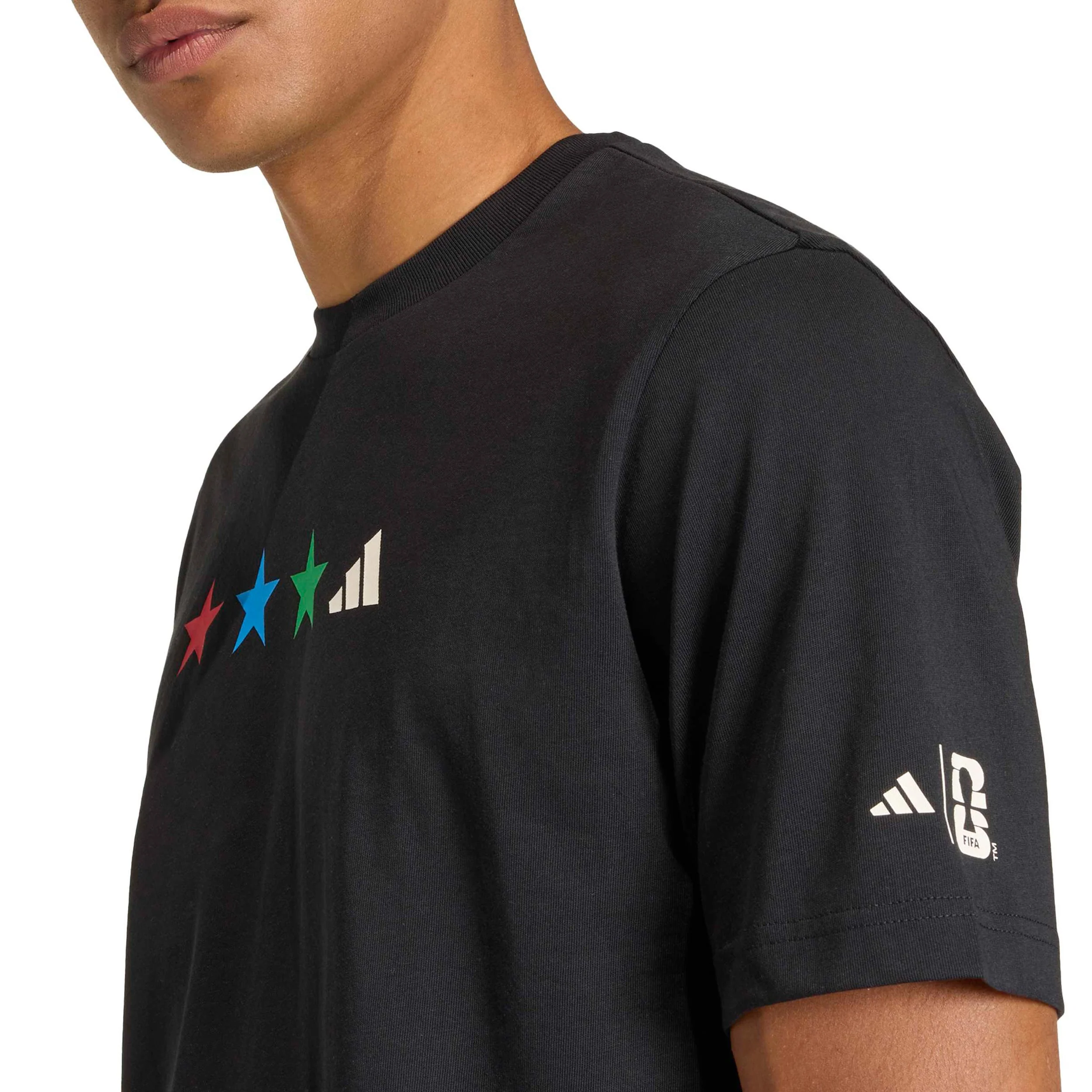 FIFA WC MAP Graphic T-shirt Herrar - svart, flerfärgad - Image 5