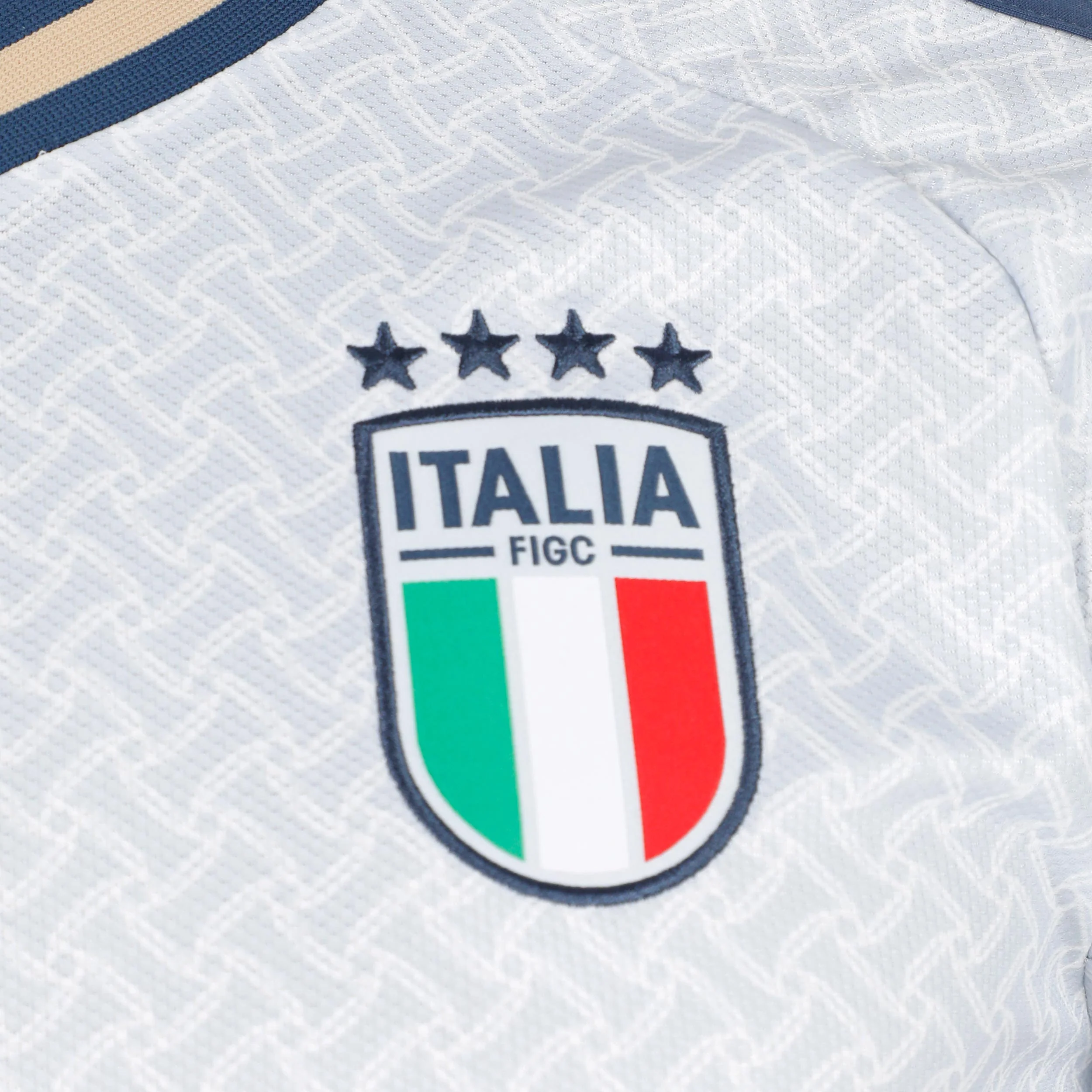 FIGC Away T-shirt Herrar-blå - Image 4