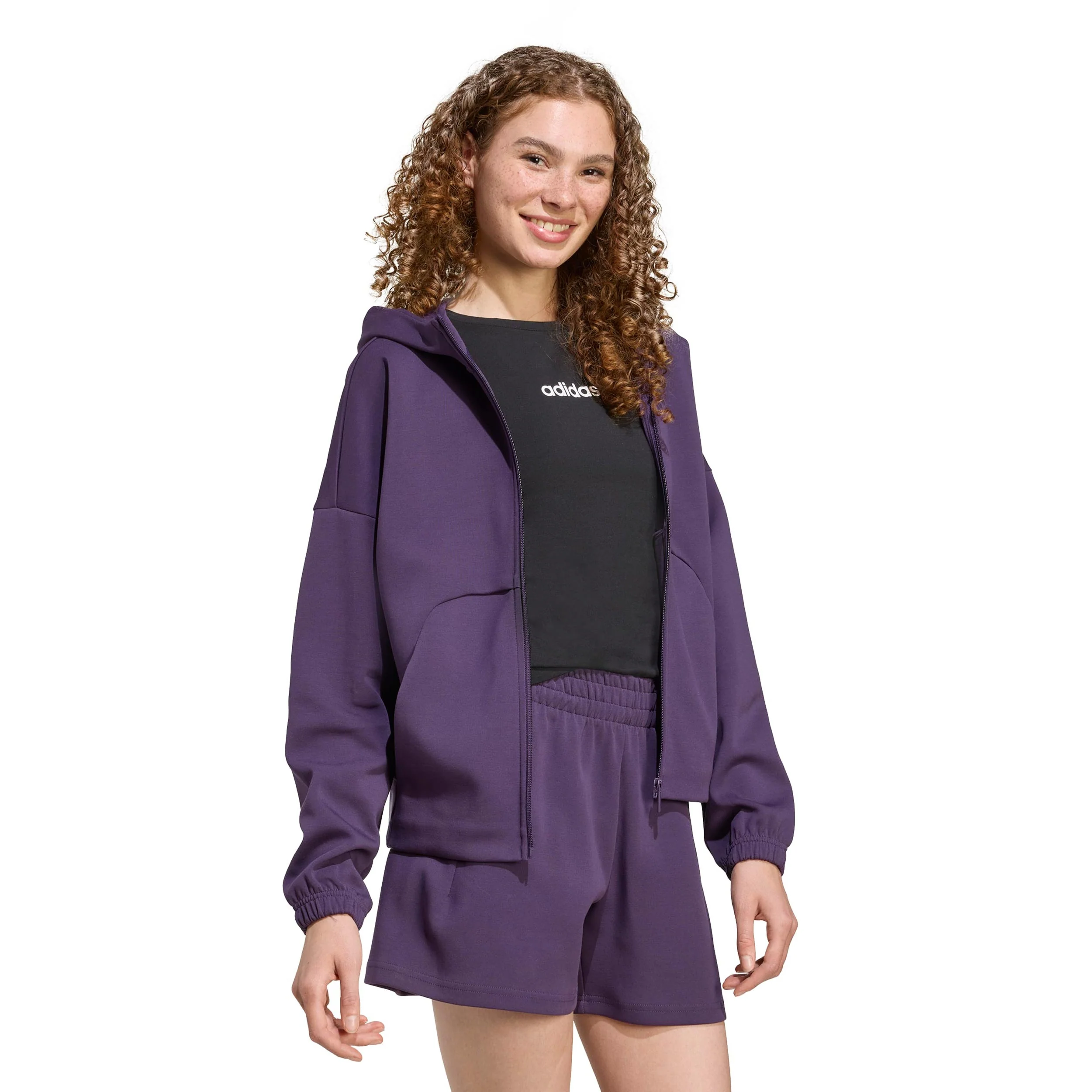 Fit SL Full-Zip Sweat-jacka Damer-lila - Image 4