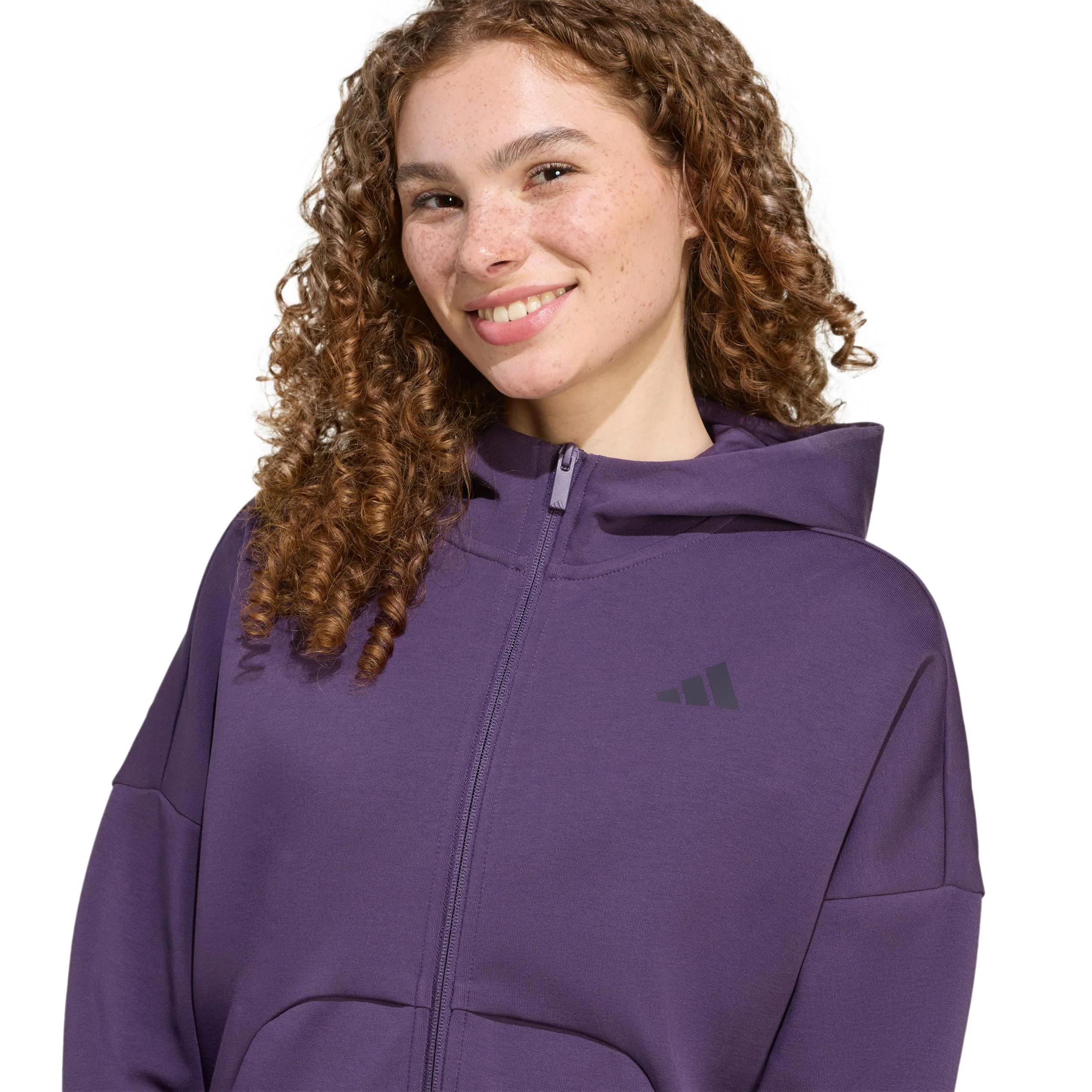 Fit SL Full-Zip Sweat-jacka Damer-lila - Image 5