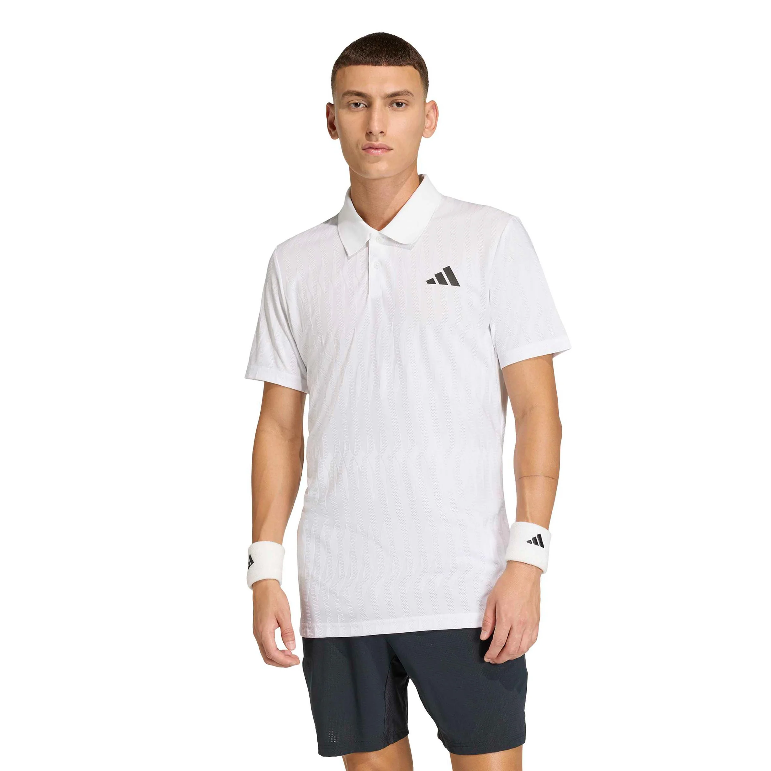 Freelift Polo Herrar - vit - Image 2